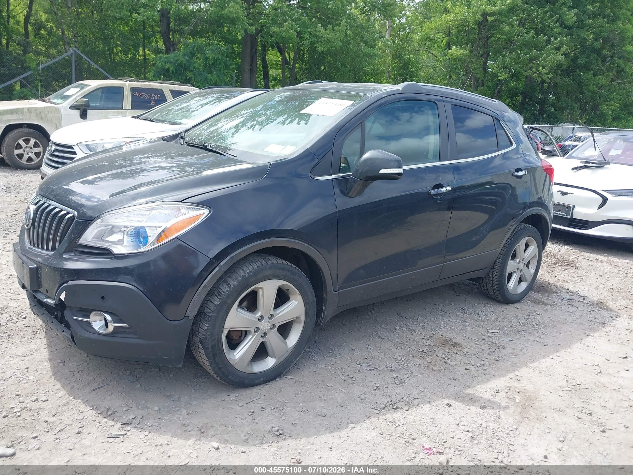 2015 Buick Encore Premium Dark Blue vin: KL4CJHSB7FB267134