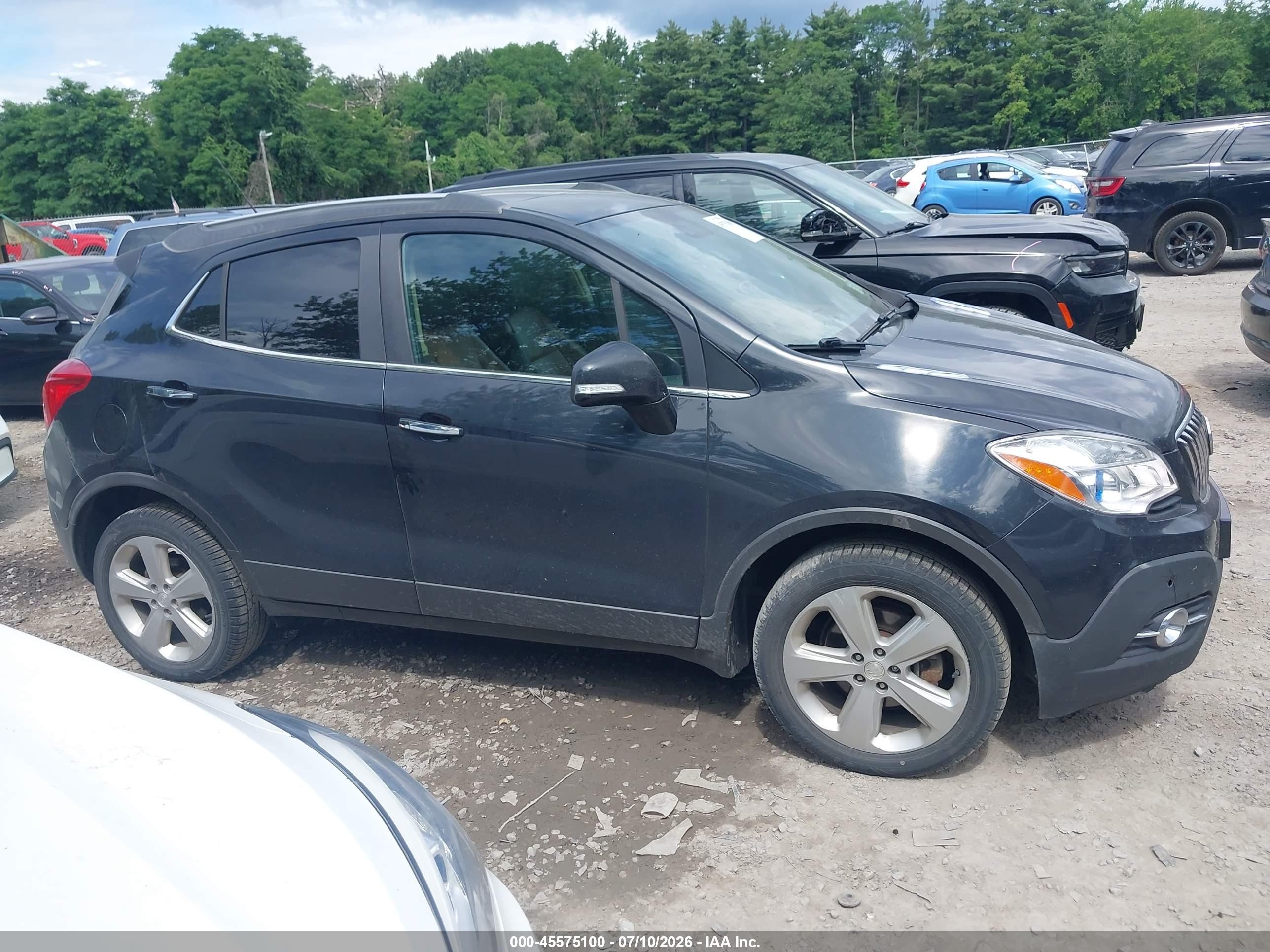 2015 Buick Encore Premium Dark Blue vin: KL4CJHSB7FB267134
