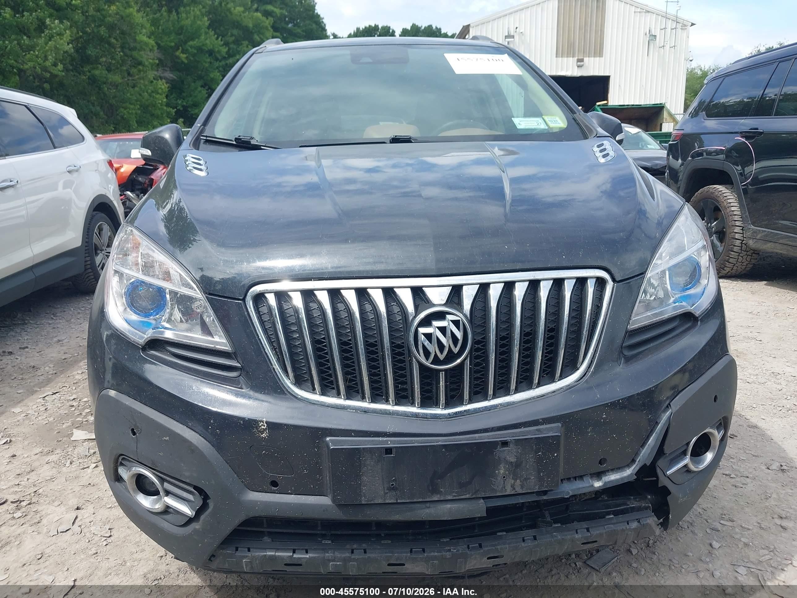 2015 Buick Encore Premium Dark Blue vin: KL4CJHSB7FB267134