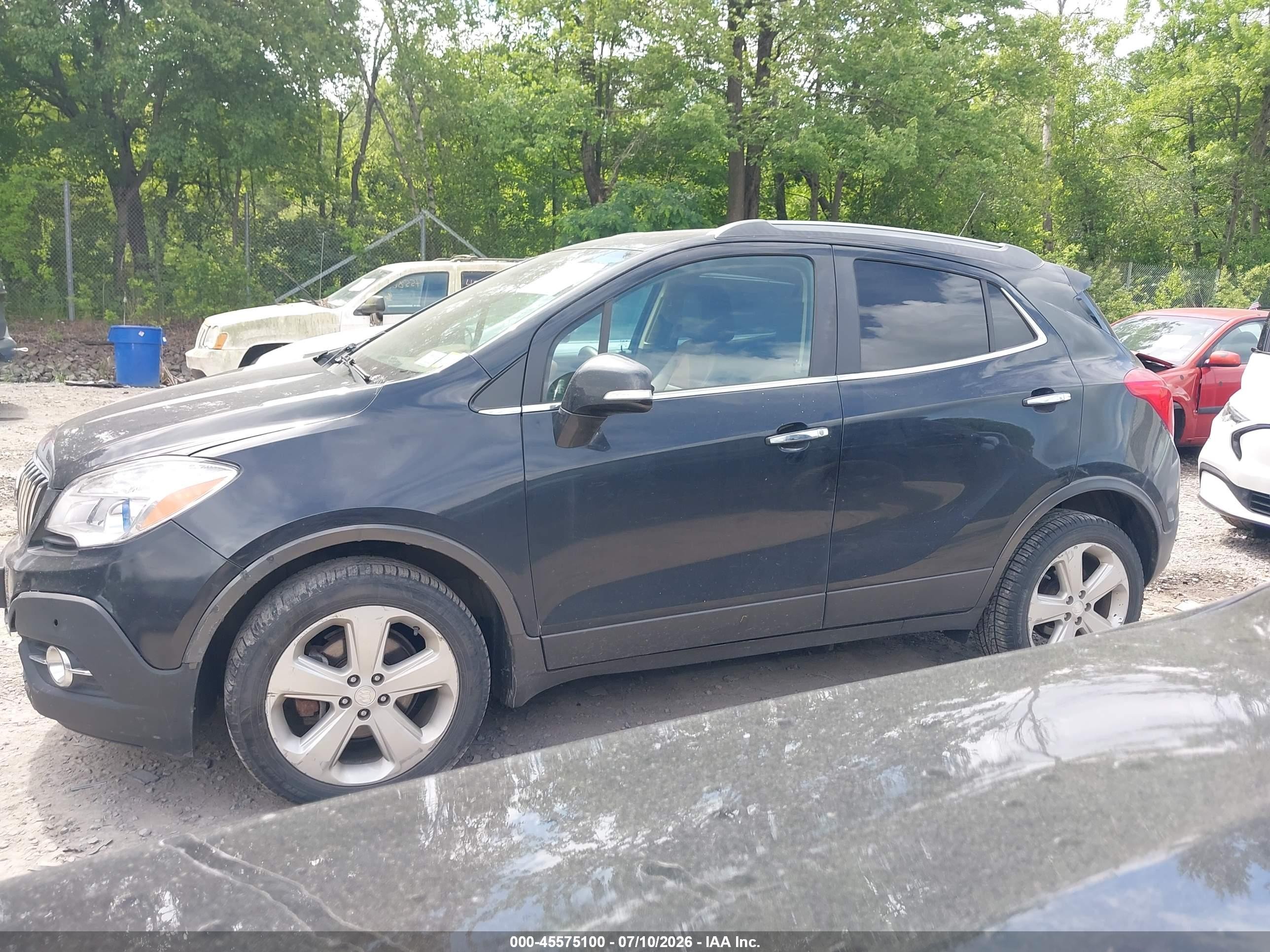 2015 Buick Encore Premium Dark Blue vin: KL4CJHSB7FB267134