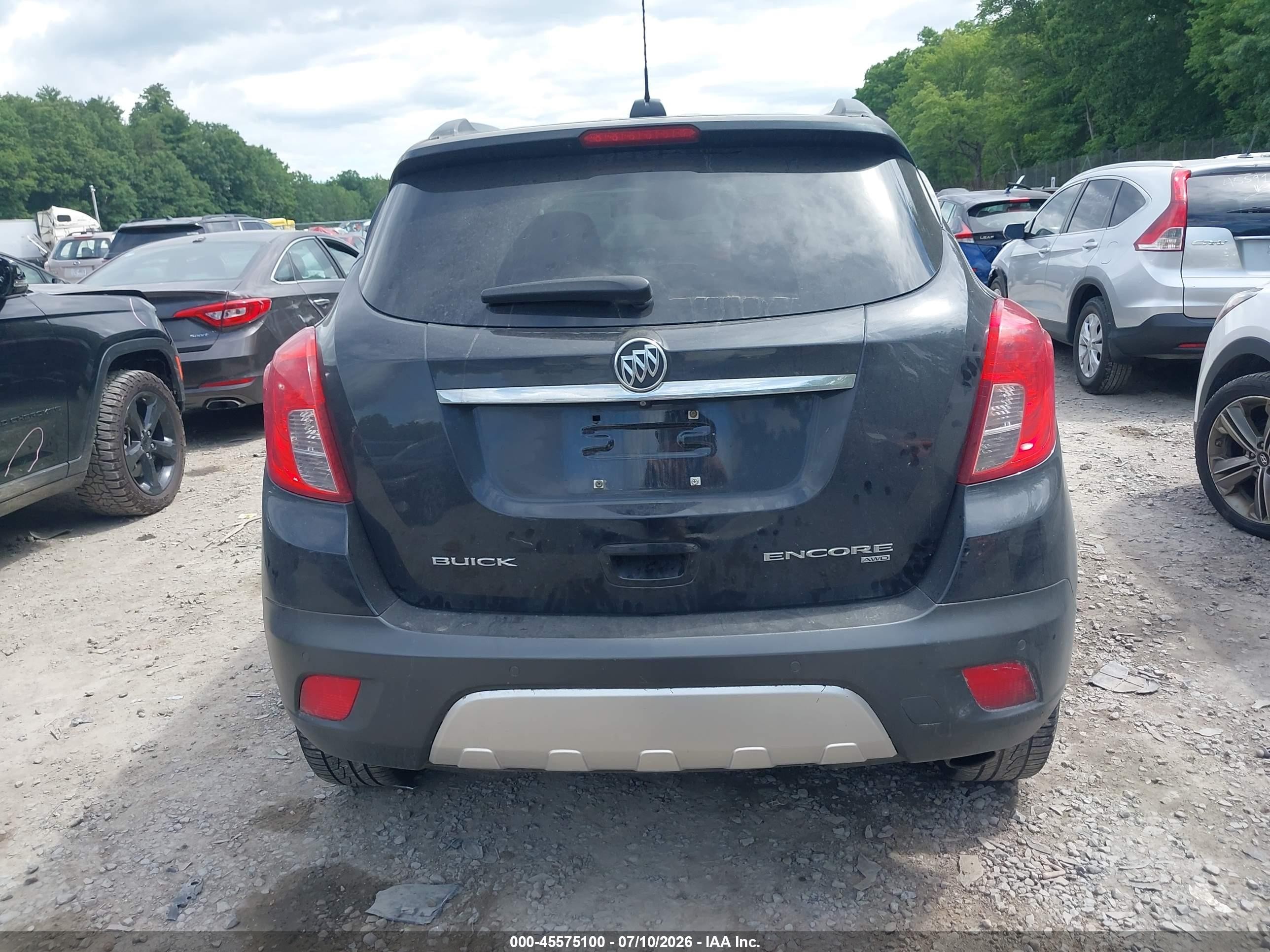 2015 Buick Encore Premium Dark Blue vin: KL4CJHSB7FB267134