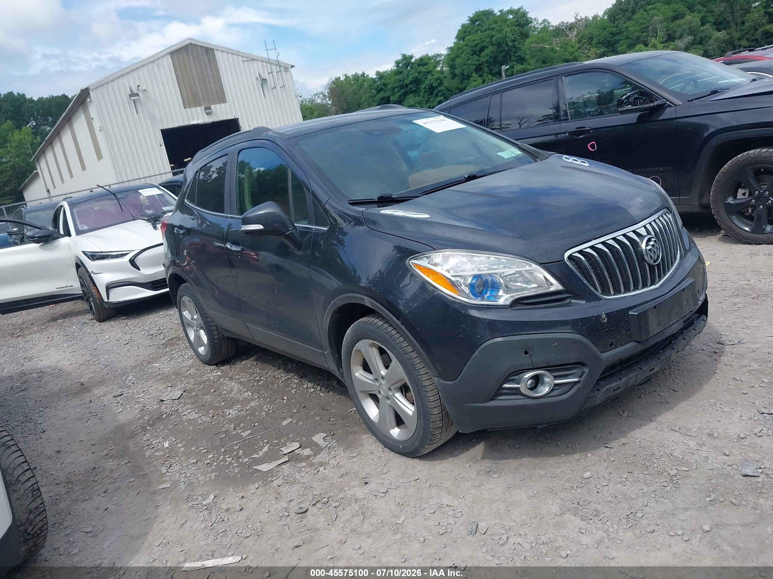 2015 Buick Encore Premium Dark Blue vin: KL4CJHSB7FB267134