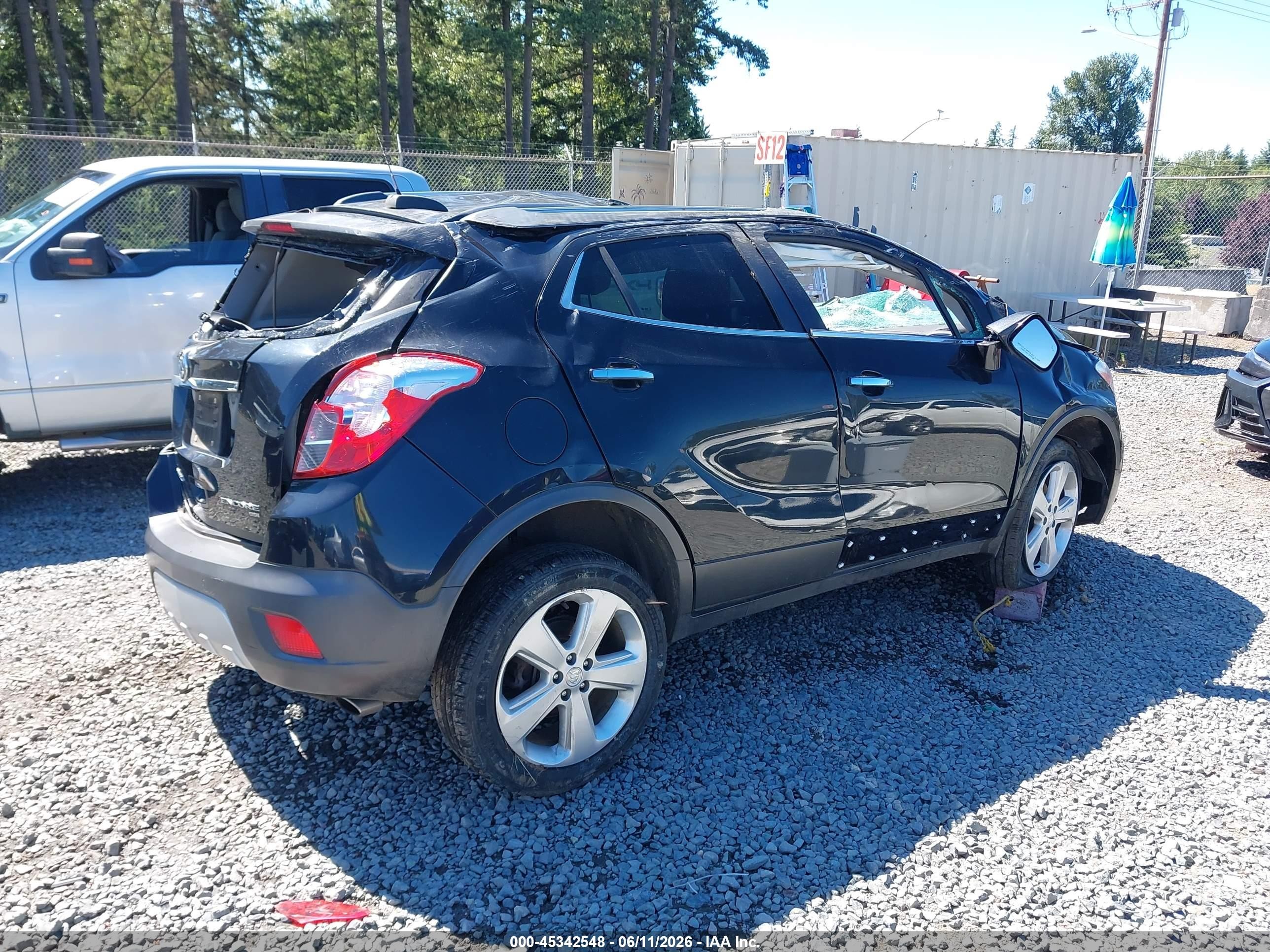 2015 Buick Encore Premium Black vin: KL4CJHSB8FB132082