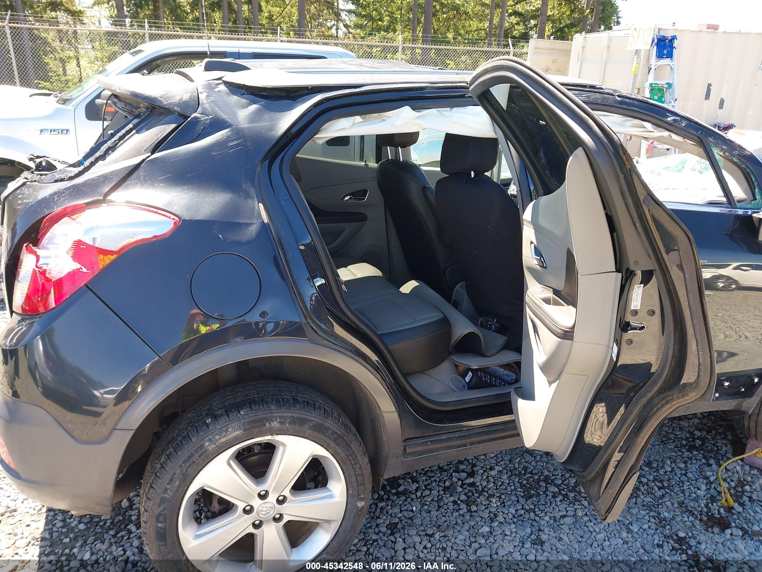 2015 Buick Encore Premium Black vin: KL4CJHSB8FB132082
