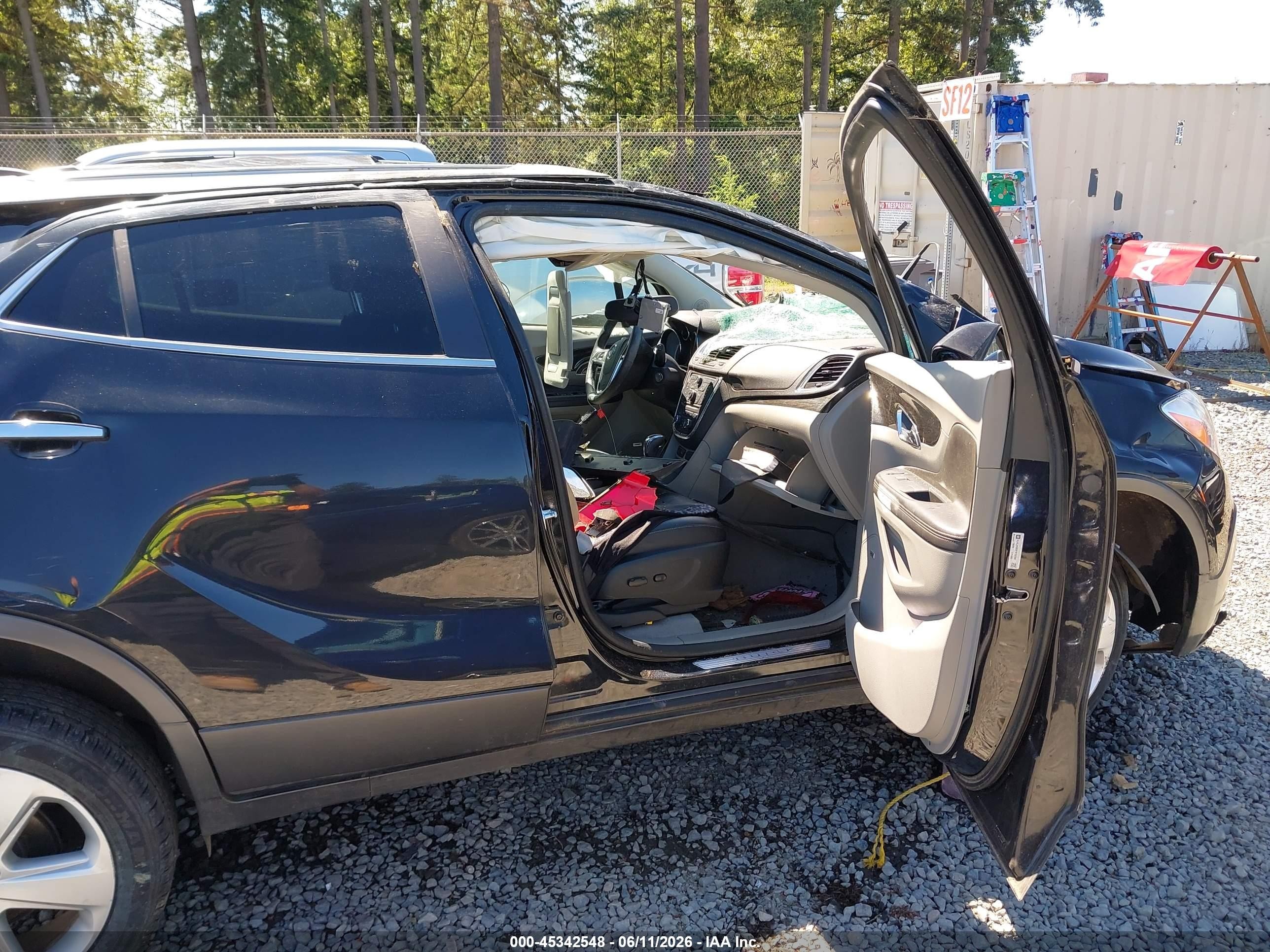 2015 Buick Encore Premium Black vin: KL4CJHSB8FB132082