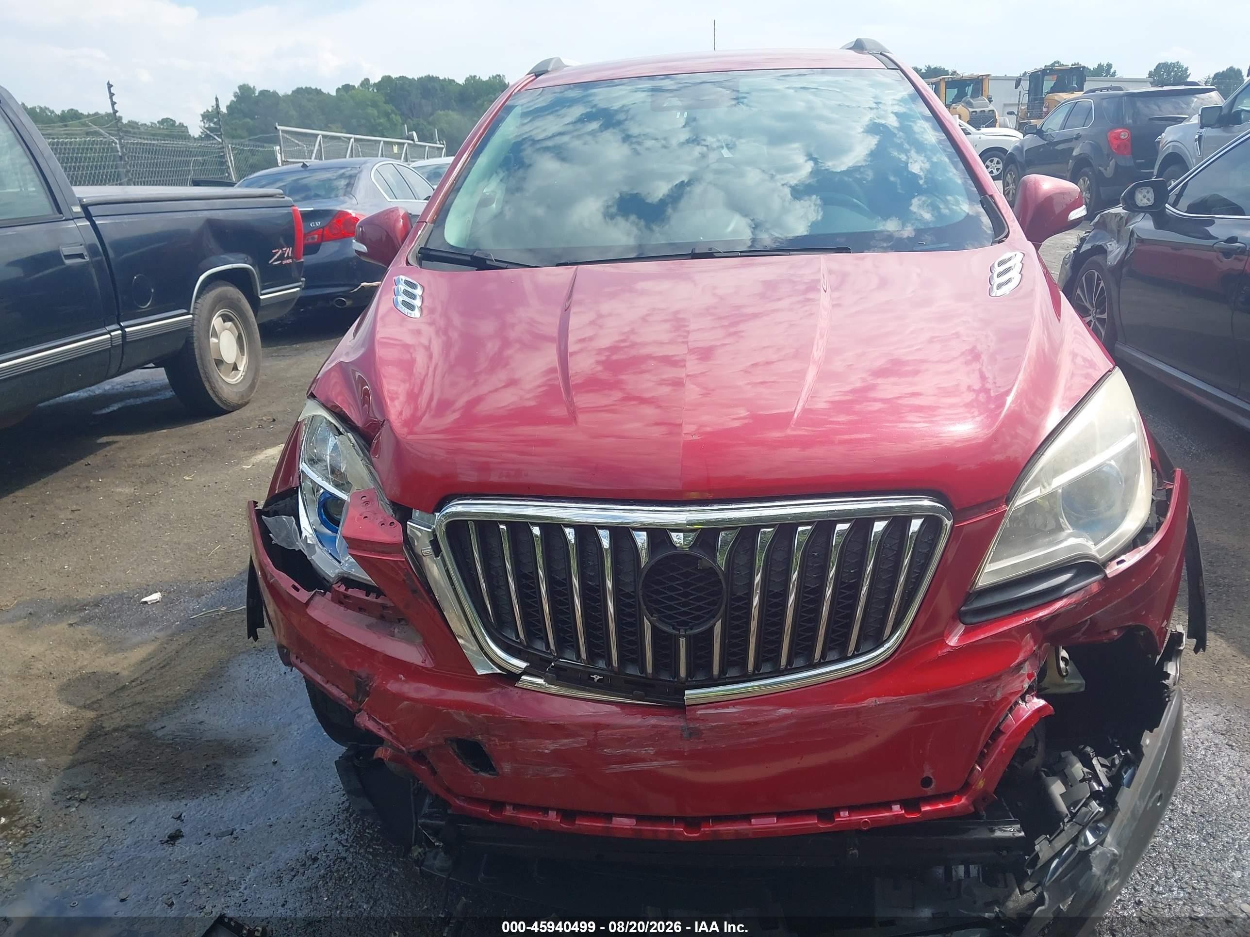 2014 Buick Encore Premium Red vin: KL4CJHSB9EB631911