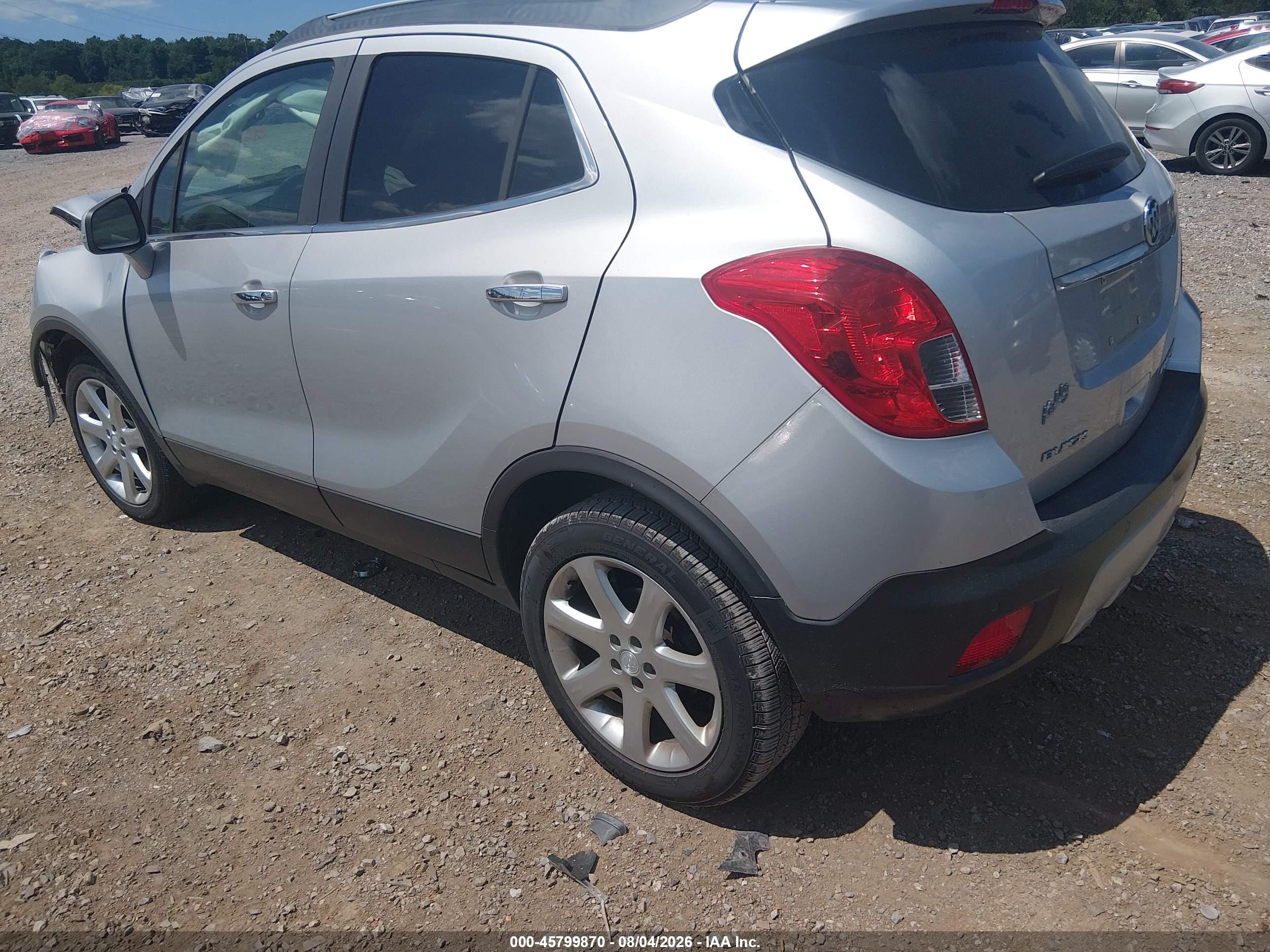 2015 Buick Encore Premium Gray vin: KL4CJHSB9FB265286