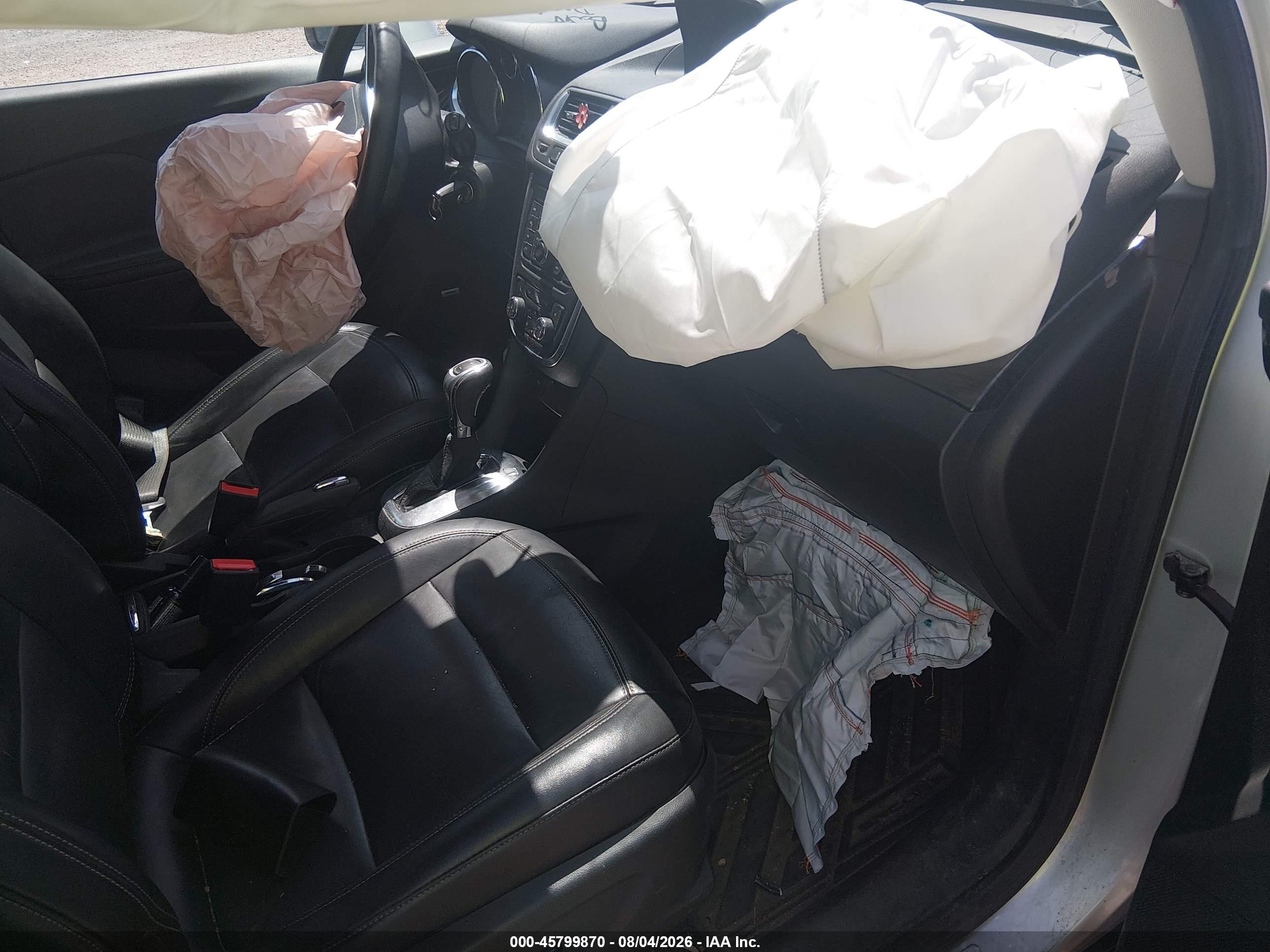 2015 Buick Encore Premium Gray vin: KL4CJHSB9FB265286