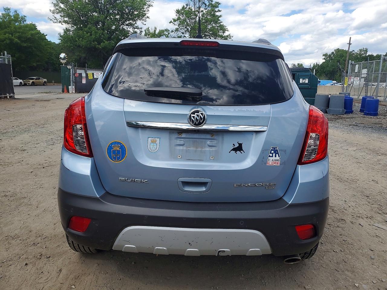2013 Buick Encore Premium Blue vin: KL4CJHSBXDB090186