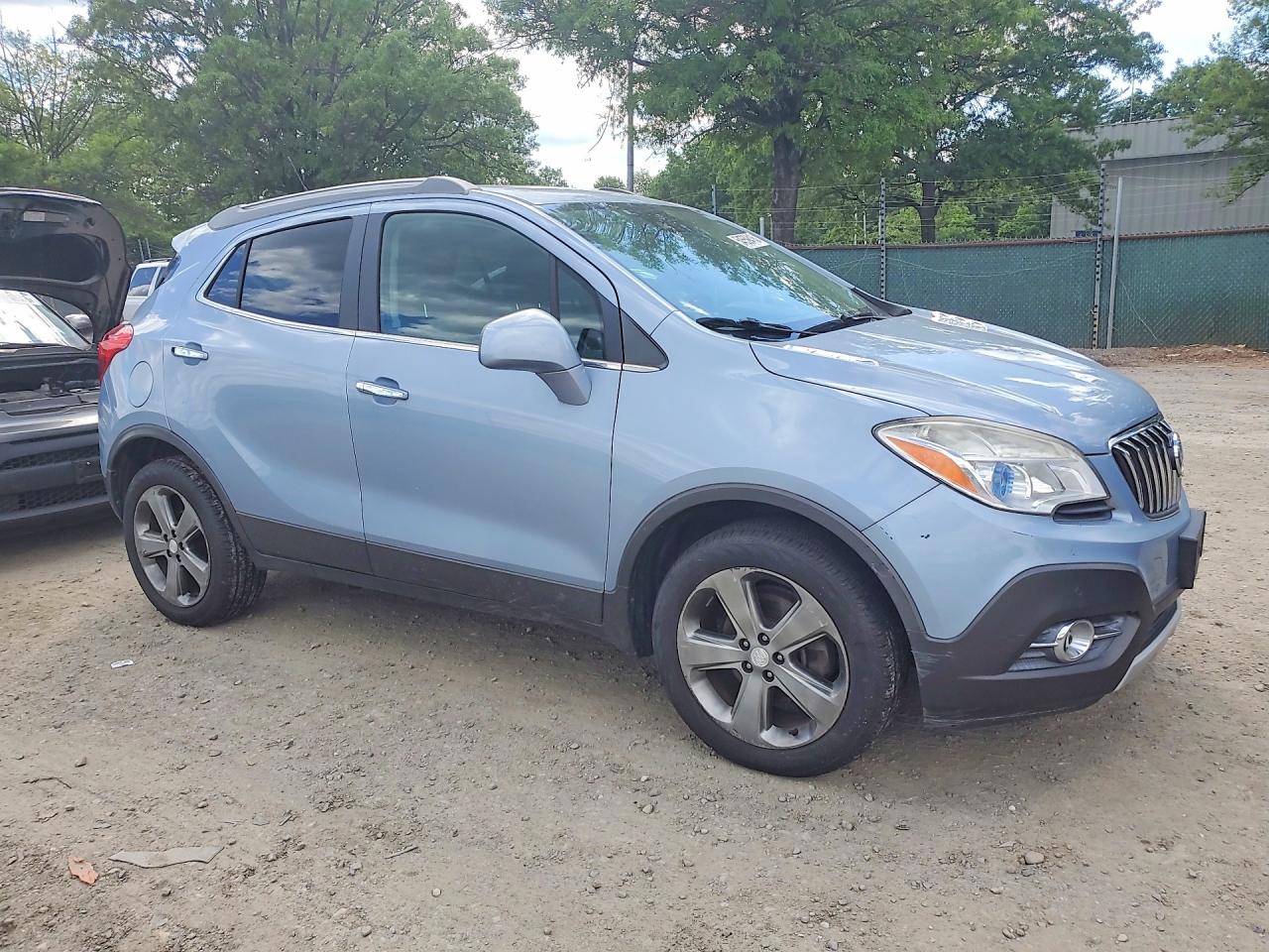 2013 Buick Encore Premium Blue vin: KL4CJHSBXDB090186