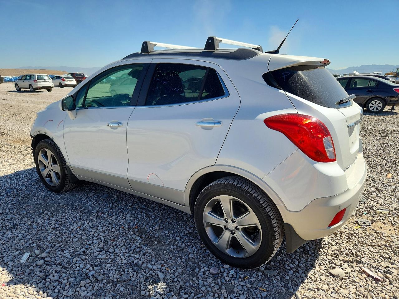 2013 Buick Encore Premium White vin: KL4CJHSBXDB124336