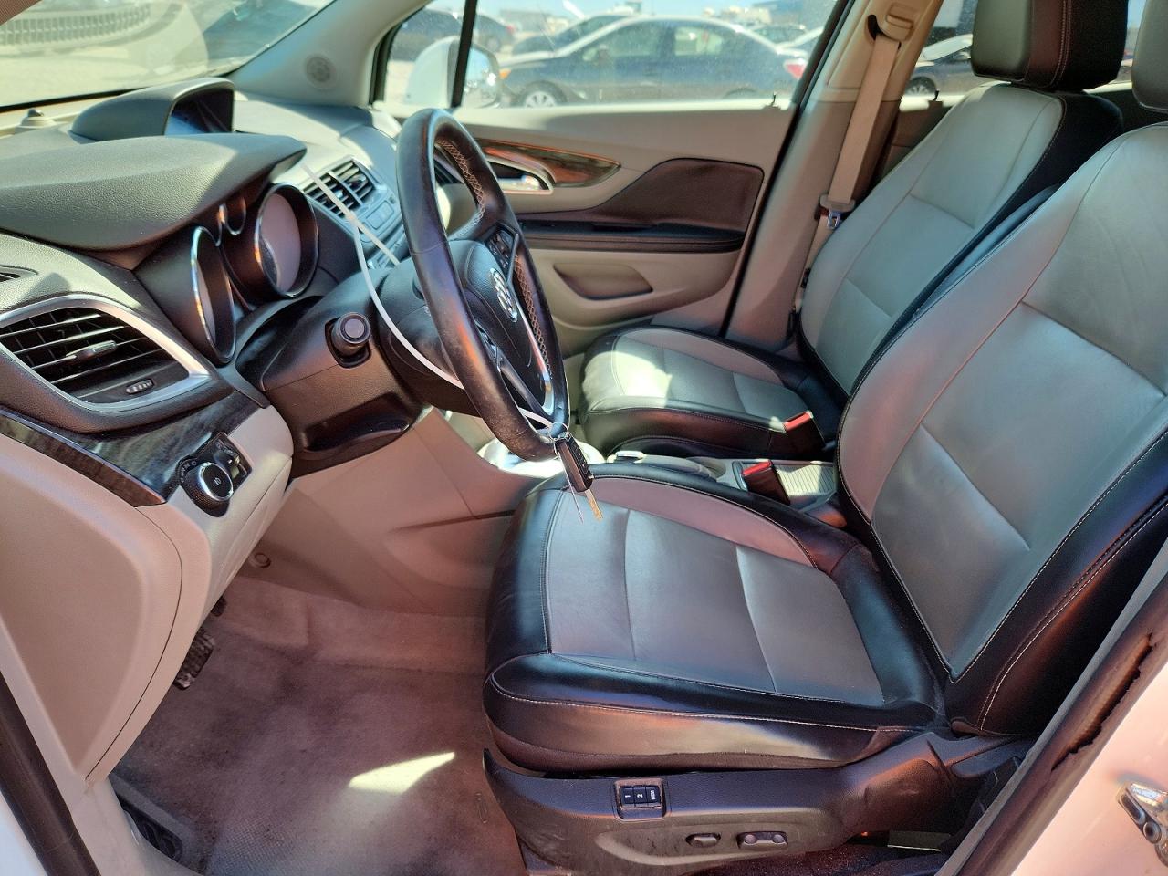 2013 Buick Encore Premium White vin: KL4CJHSBXDB124336