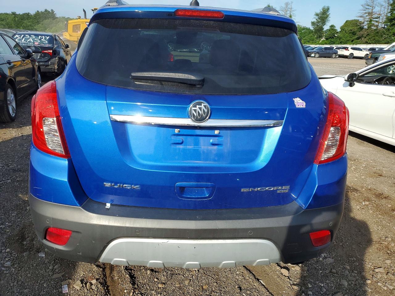 2013 Buick Encore Premium Синий vin: KL4CJHSBXDB179384
