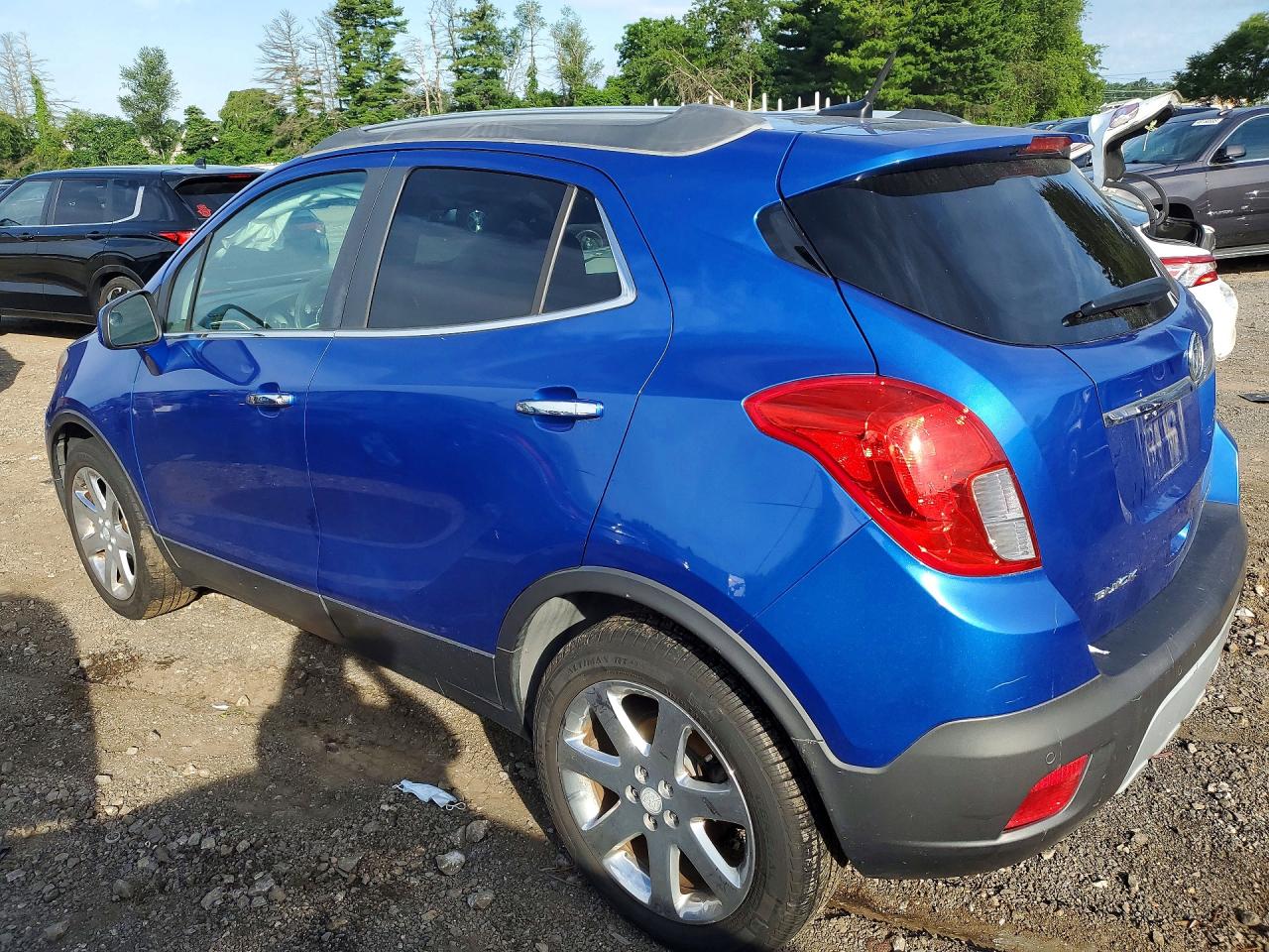 2013 Buick Encore Premium Синий vin: KL4CJHSBXDB179384