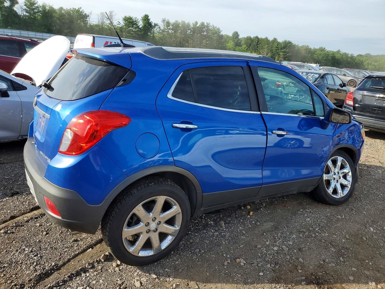 2013 Buick Encore Premium Синий vin: KL4CJHSBXDB179384