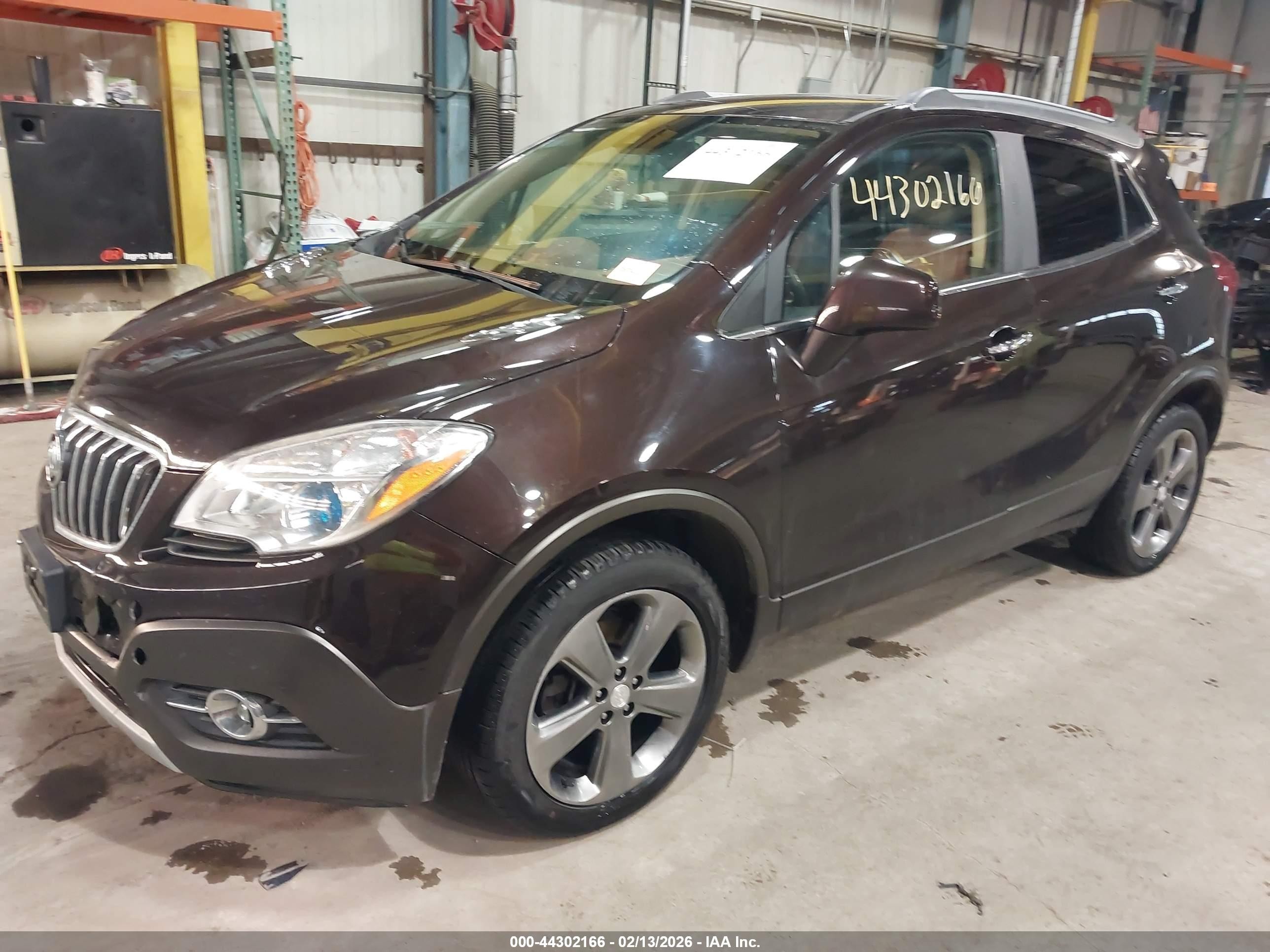 2013 Buick Encore Premium Коричневый vin: KL4CJHSBXDB189316