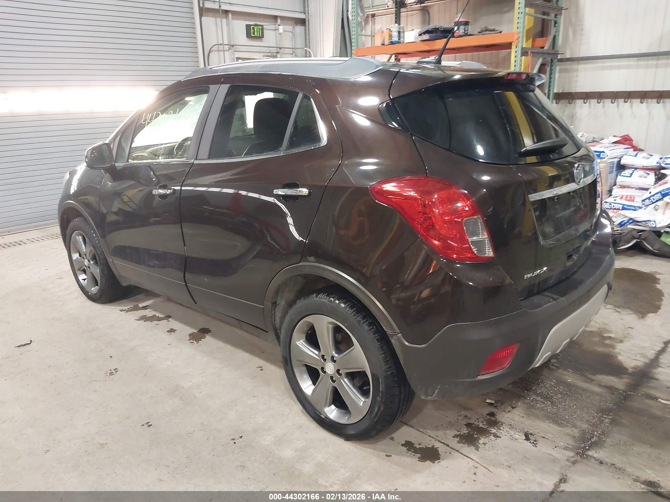 2013 Buick Encore Premium Коричневый vin: KL4CJHSBXDB189316