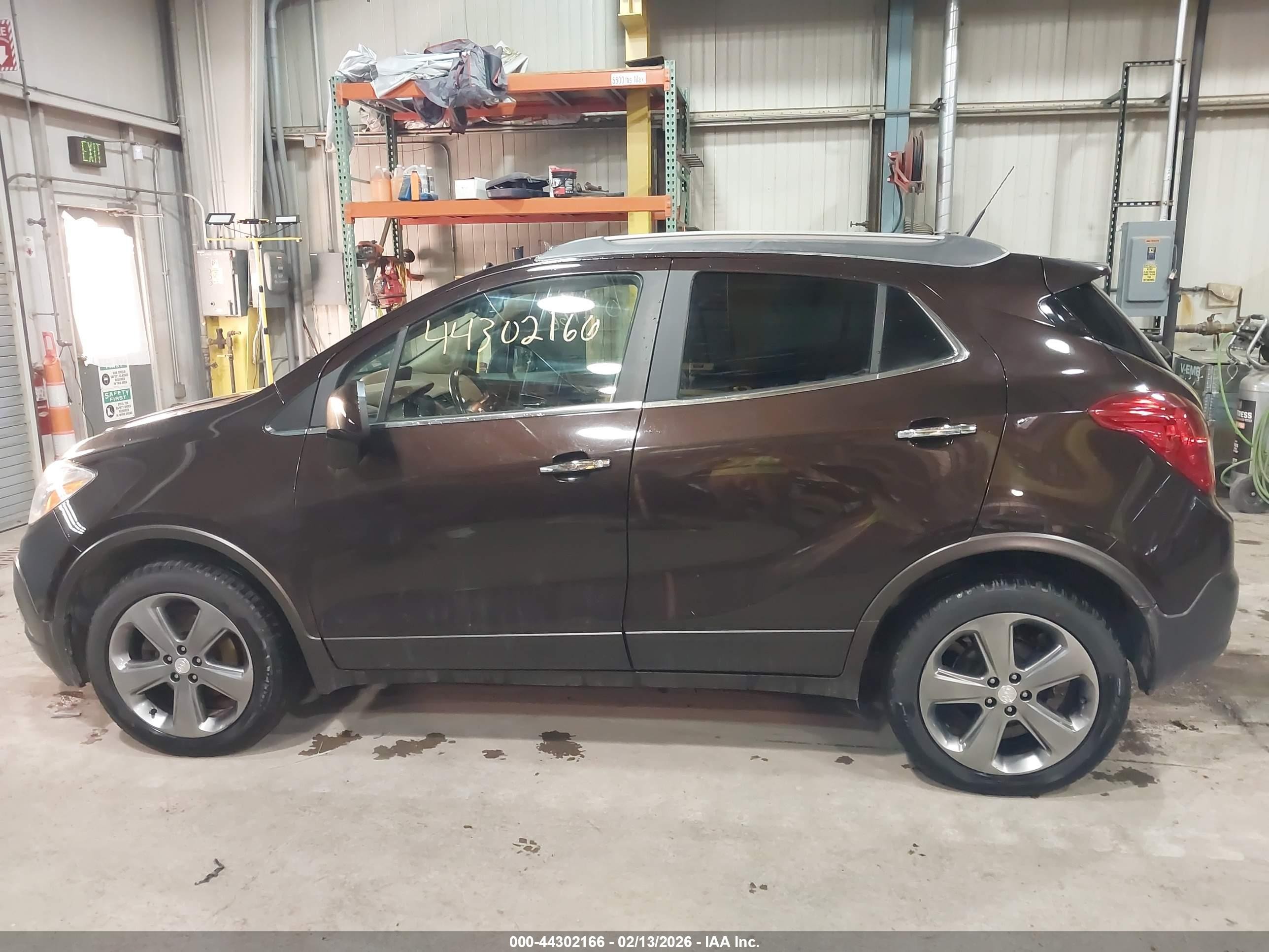 2013 Buick Encore Premium Коричневый vin: KL4CJHSBXDB189316