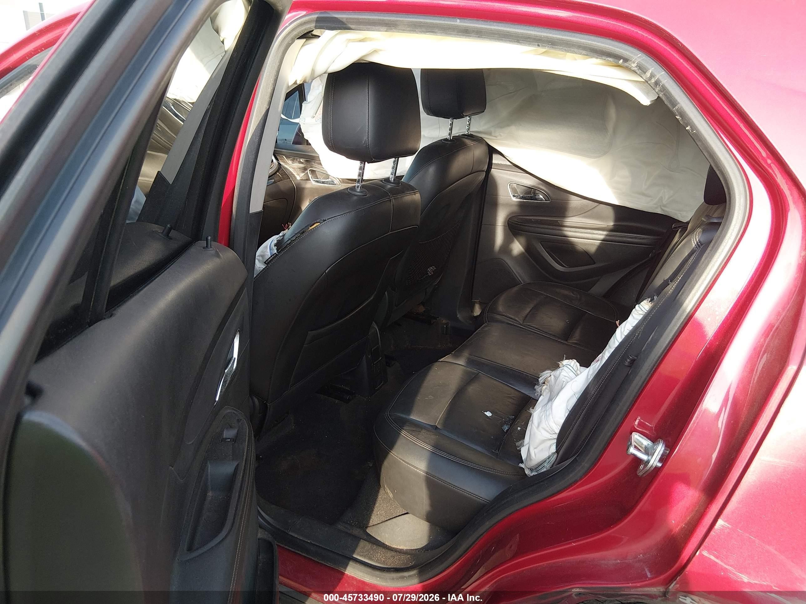 2013 Buick Encore Premium Red vin: KL4CJHSBXDB211167