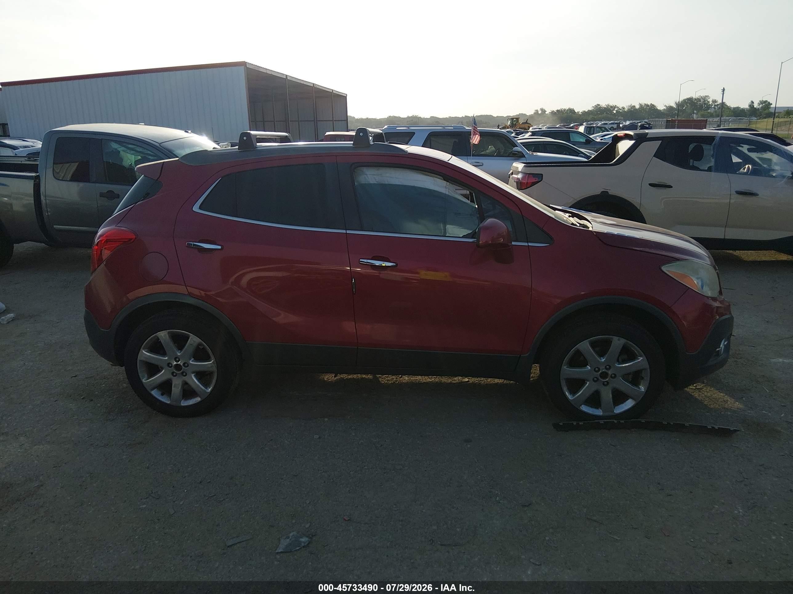 2013 Buick Encore Premium Red vin: KL4CJHSBXDB211167