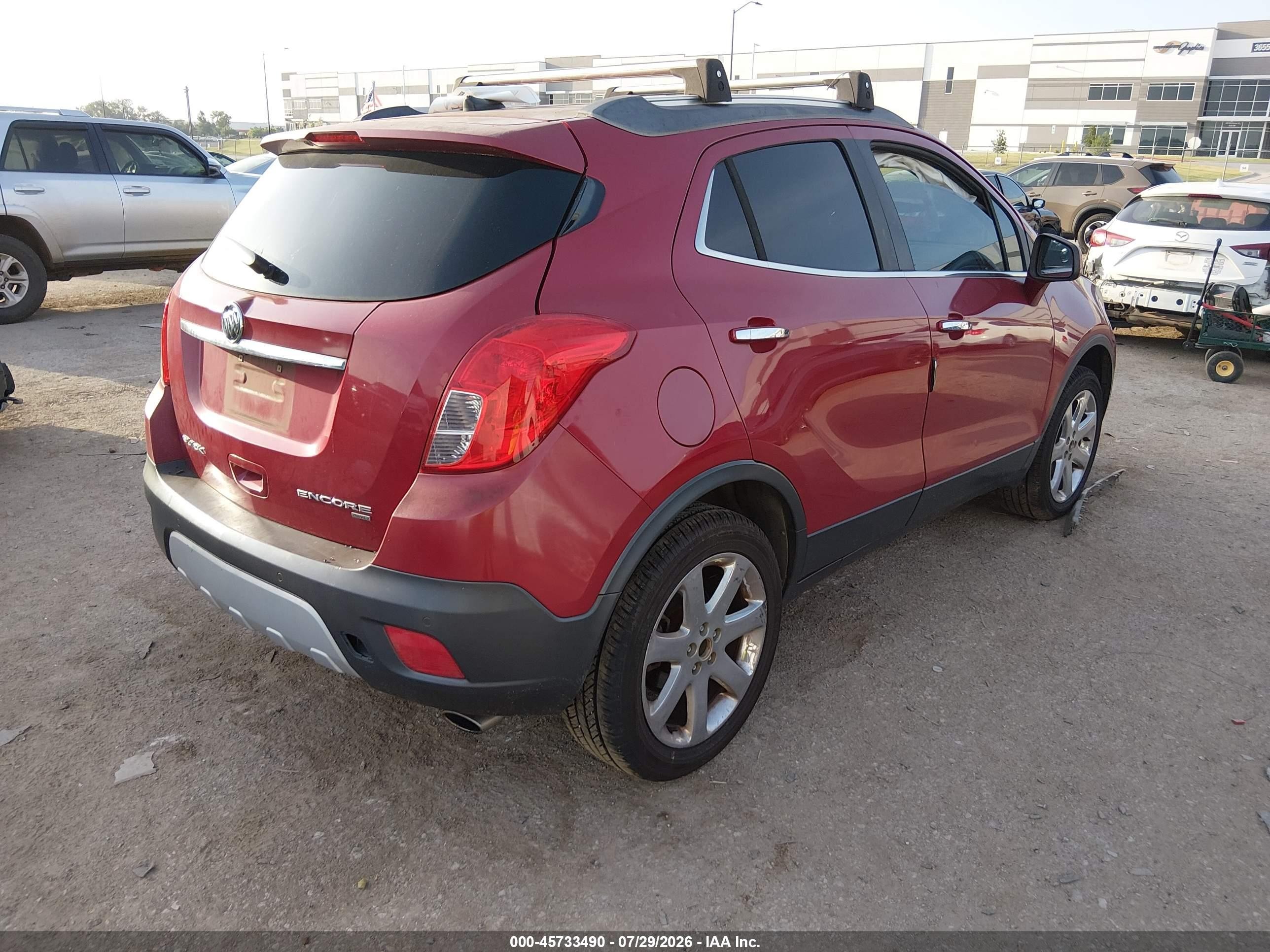 2013 Buick Encore Premium Red vin: KL4CJHSBXDB211167
