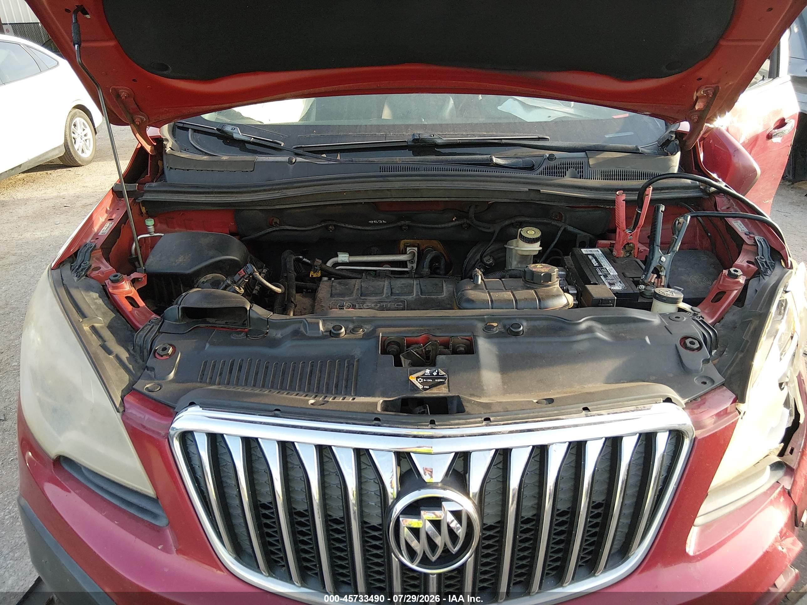 2013 Buick Encore Premium Red vin: KL4CJHSBXDB211167