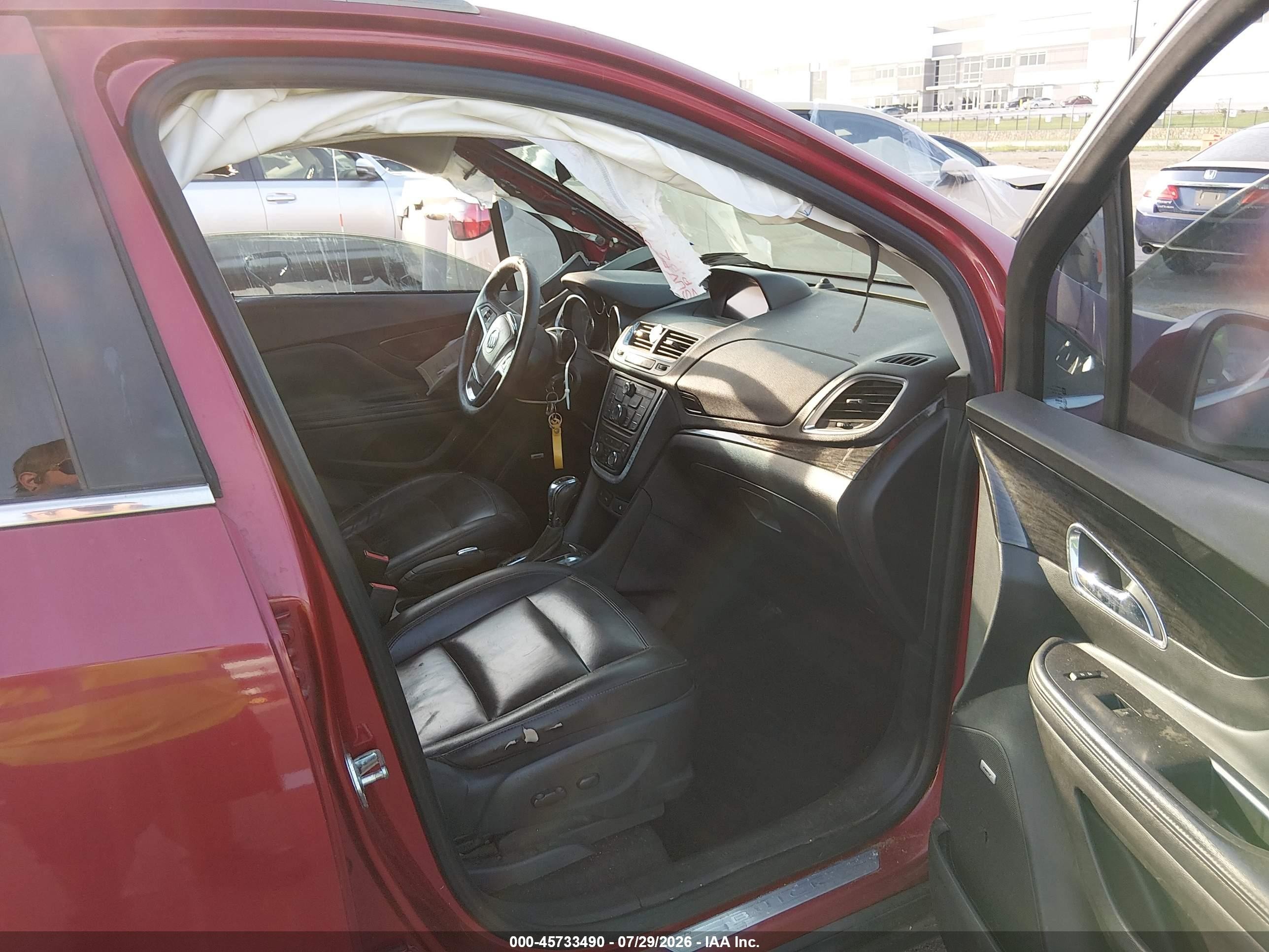 2013 Buick Encore Premium Red vin: KL4CJHSBXDB211167