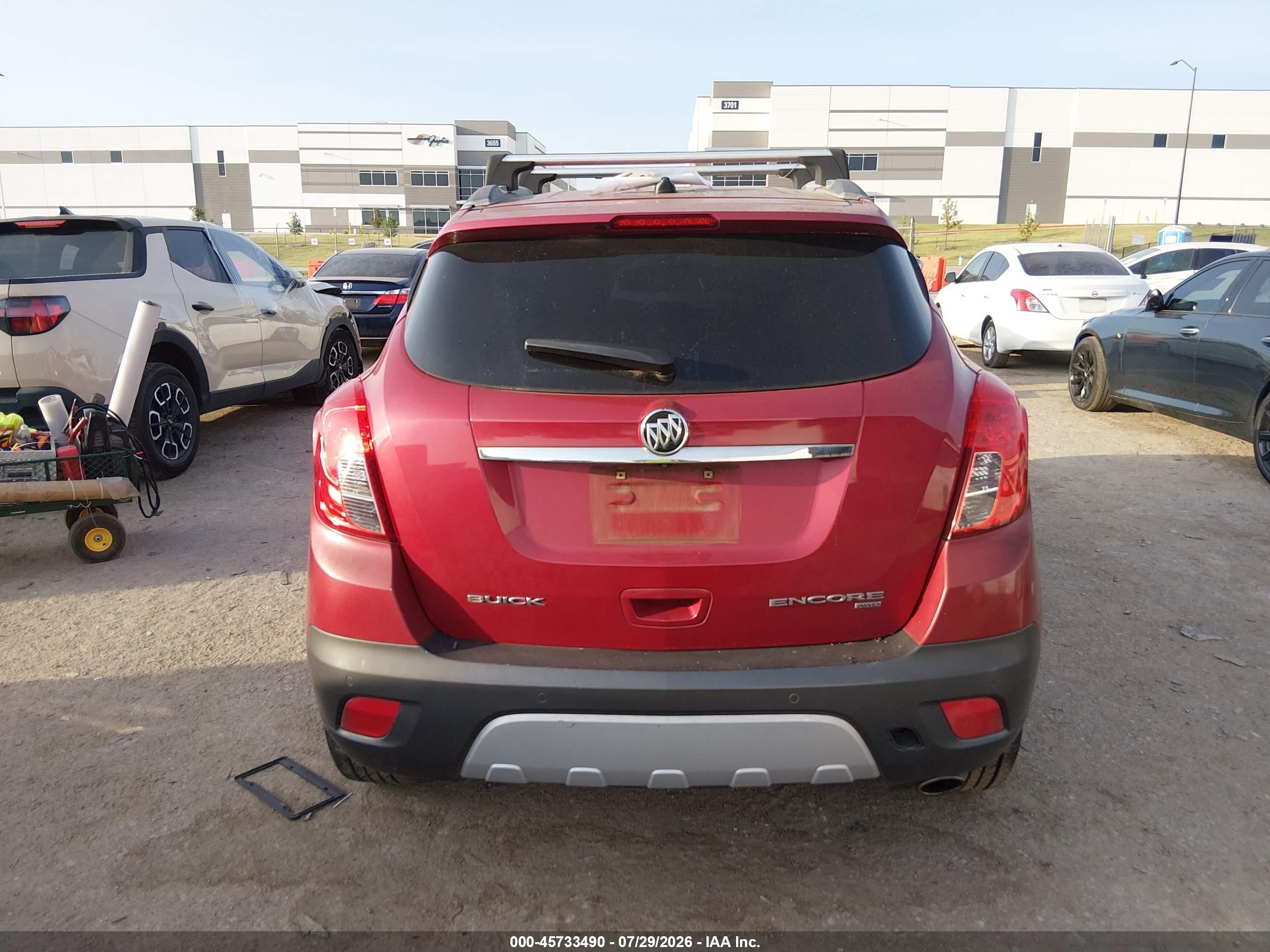 2013 Buick Encore Premium Red vin: KL4CJHSBXDB211167