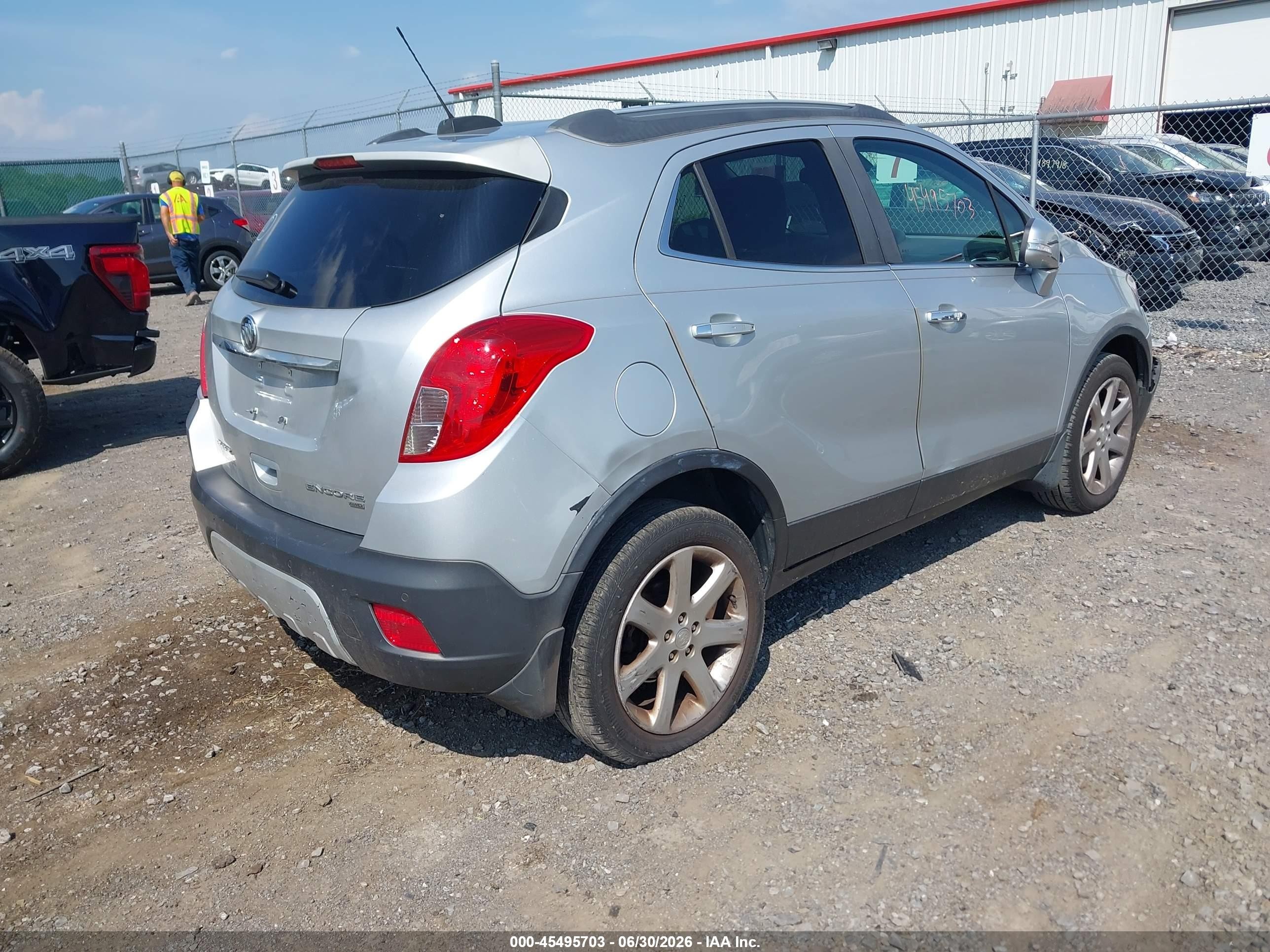2015 Buick Encore Premium Серебряный vin: KL4CJHSBXFB133640