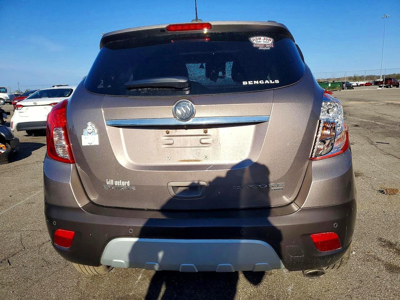 2015 Buick Encore Premium Brown vin: KL4CJHSBXFB158585