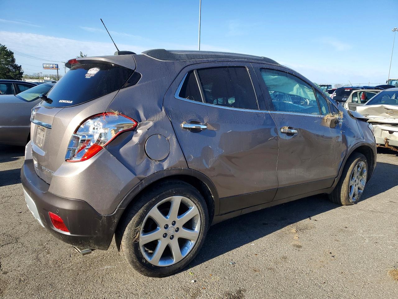 2015 Buick Encore Premium Brown vin: KL4CJHSBXFB158585
