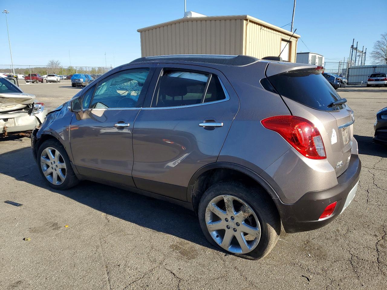 2015 Buick Encore Premium Brown vin: KL4CJHSBXFB158585