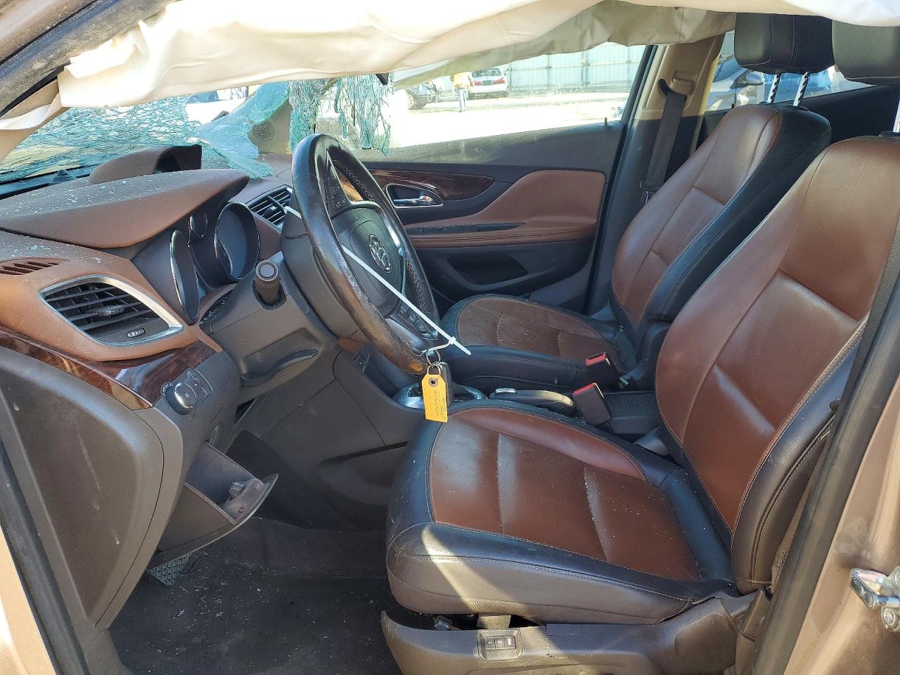 2015 Buick Encore Premium Brown vin: KL4CJHSBXFB158585