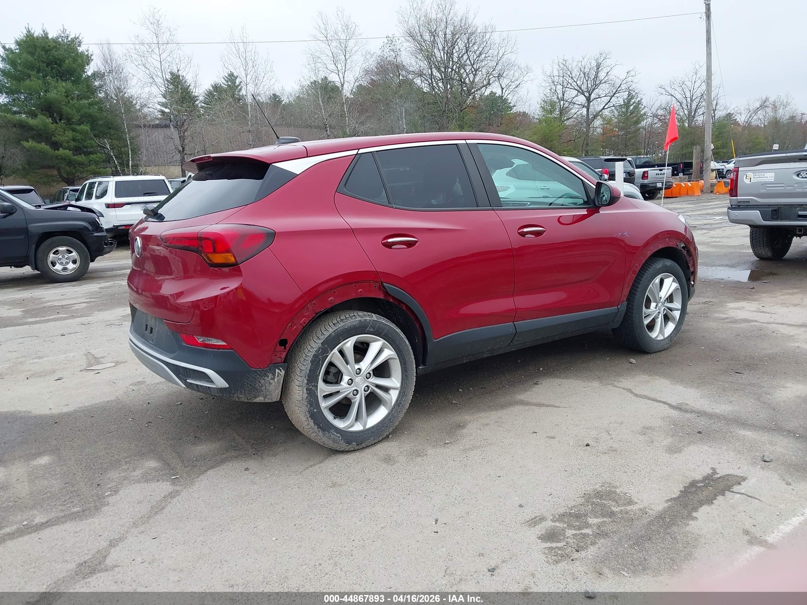 2020 Buick Encore Gx Fwd Preferred Red vin: KL4MMBS20LB080483