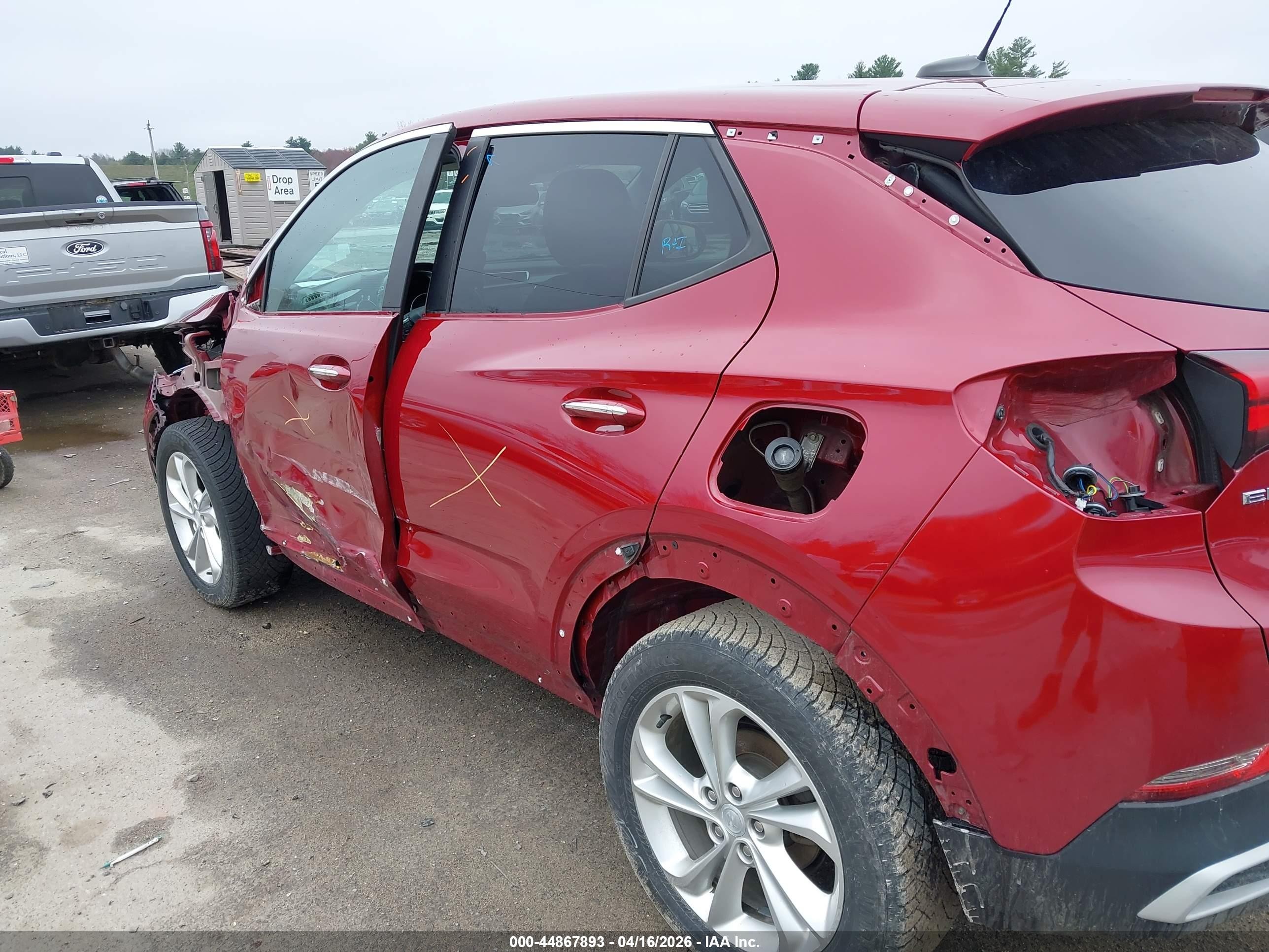 2020 Buick Encore Gx Fwd Preferred Red vin: KL4MMBS20LB080483