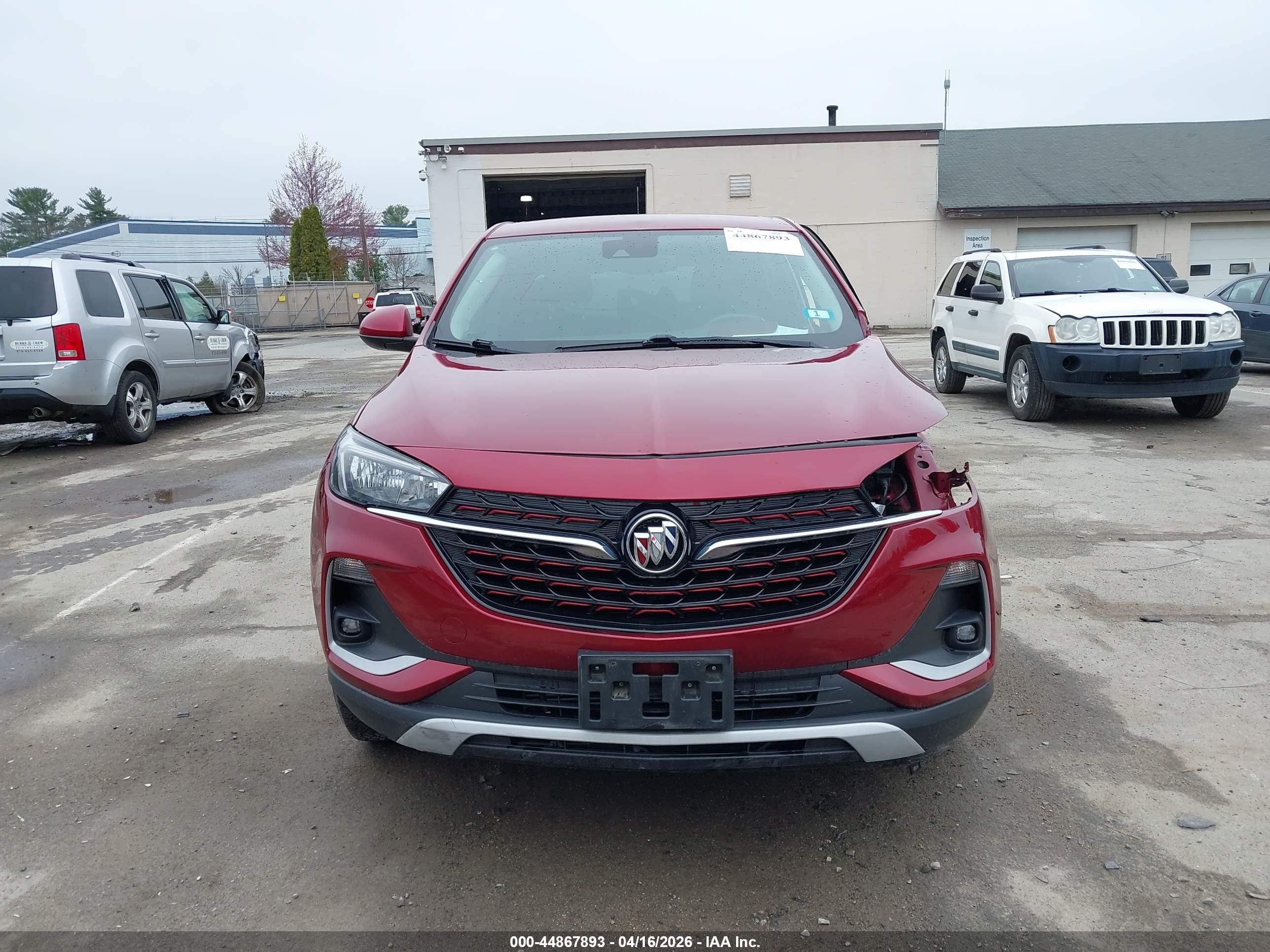 2020 Buick Encore Gx Fwd Preferred Red vin: KL4MMBS20LB080483