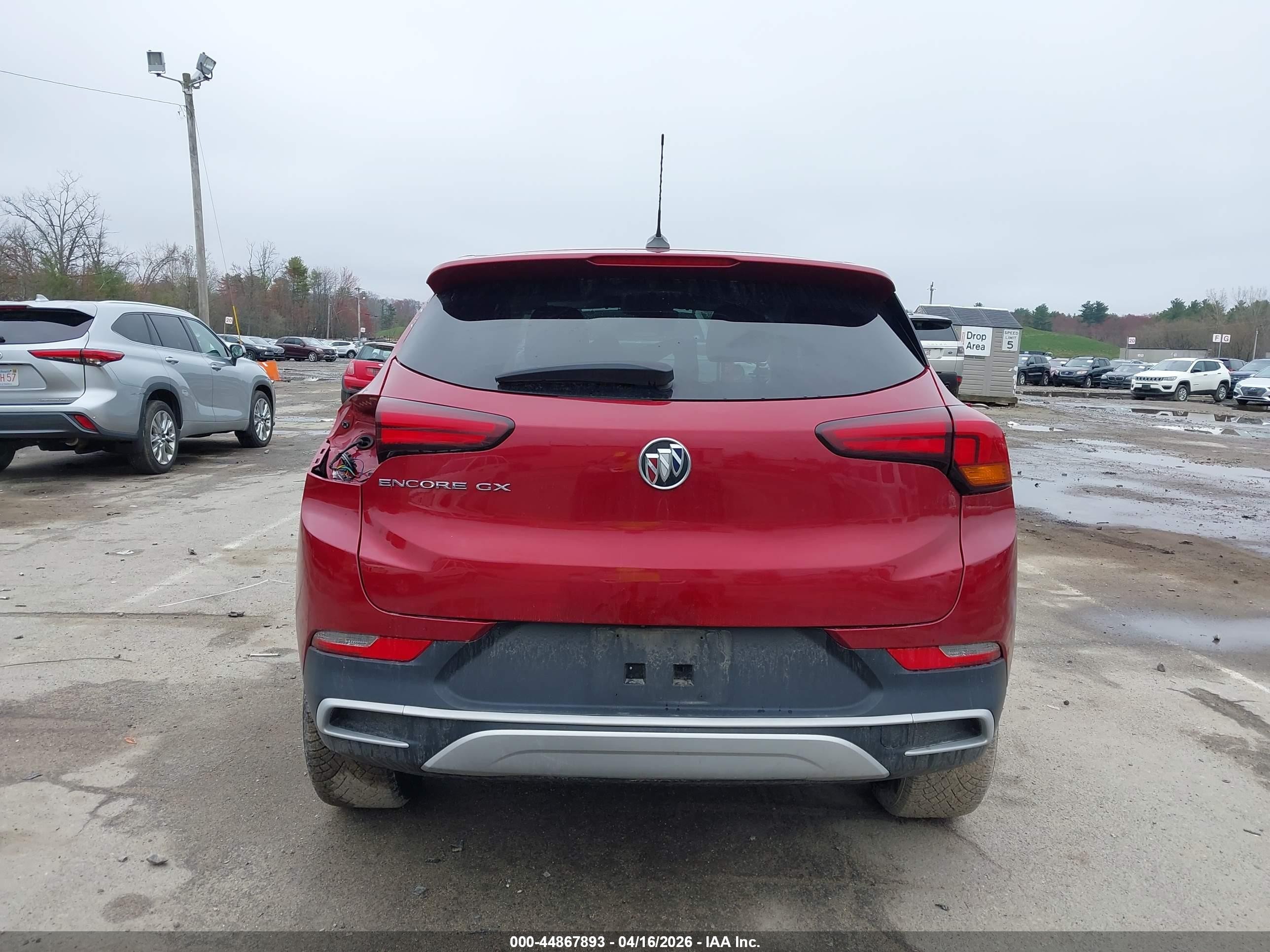 2020 Buick Encore Gx Fwd Preferred Red vin: KL4MMBS20LB080483