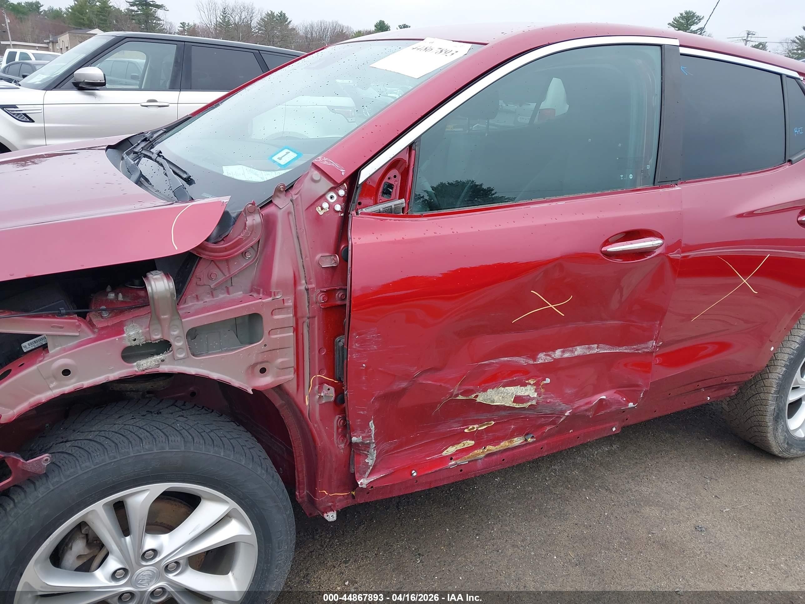 2020 Buick Encore Gx Fwd Preferred Red vin: KL4MMBS20LB080483