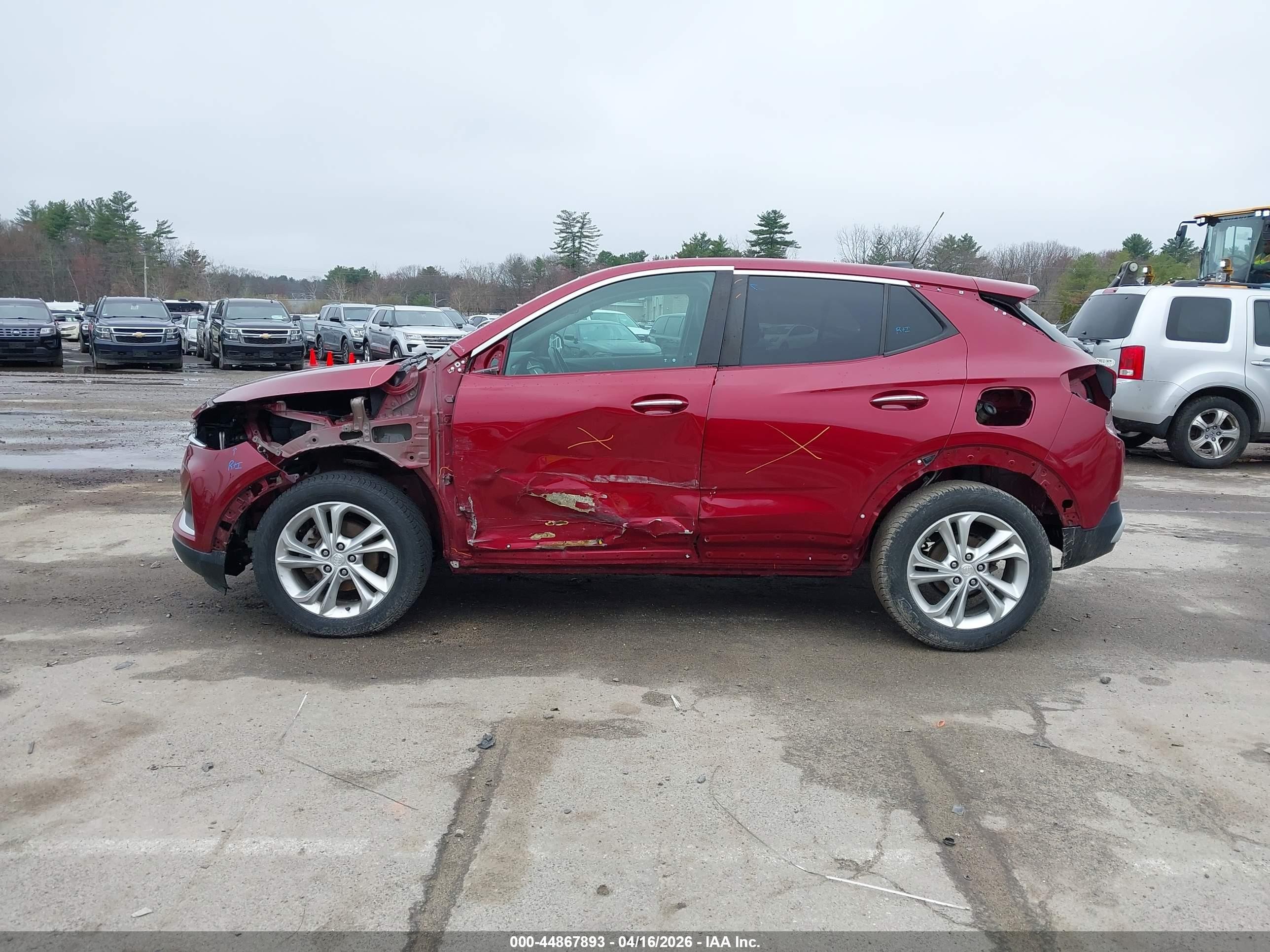 2020 Buick Encore Gx Fwd Preferred Red vin: KL4MMBS20LB080483