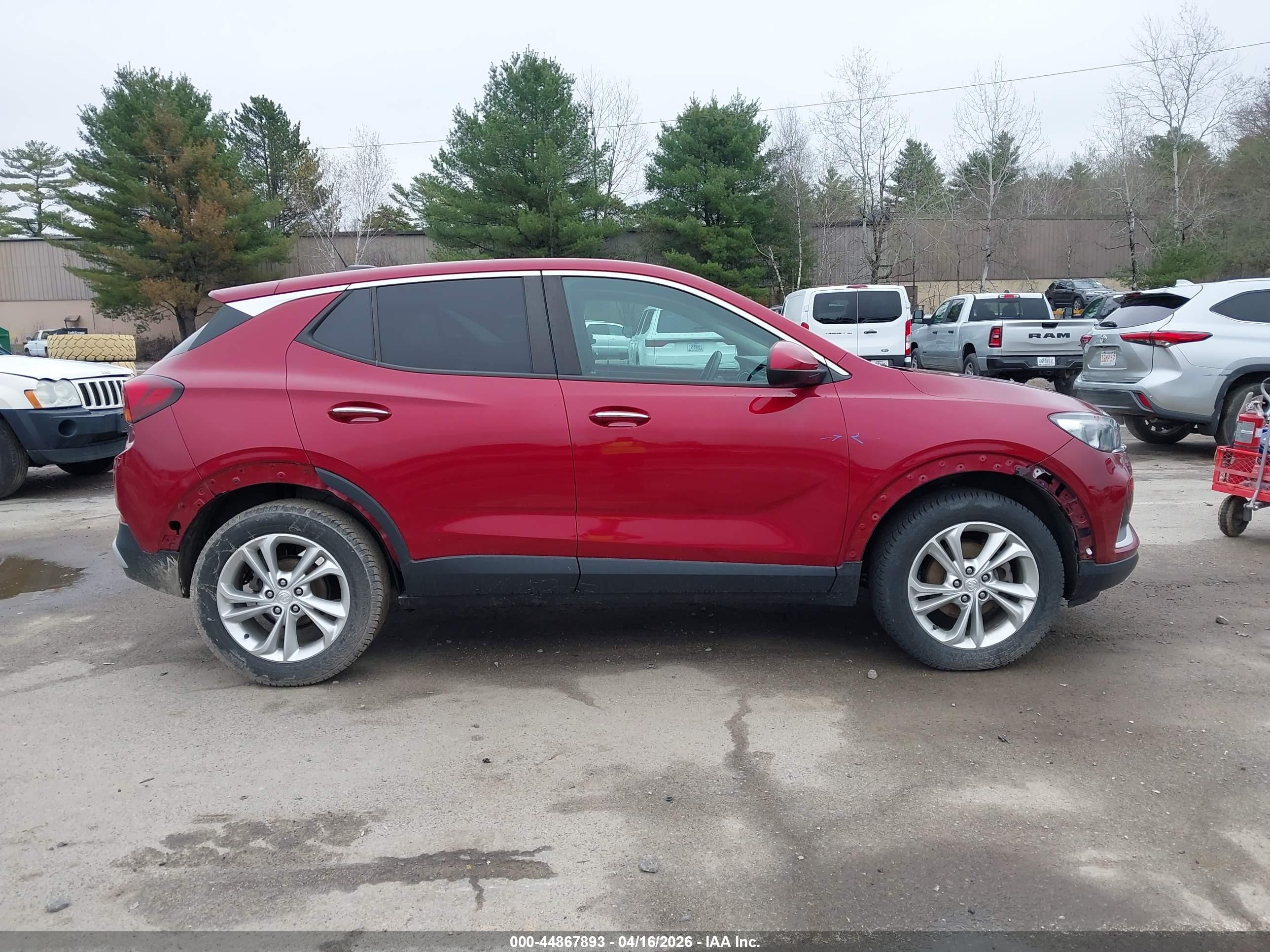 2020 Buick Encore Gx Fwd Preferred Красный vin: KL4MMBS20LB080483