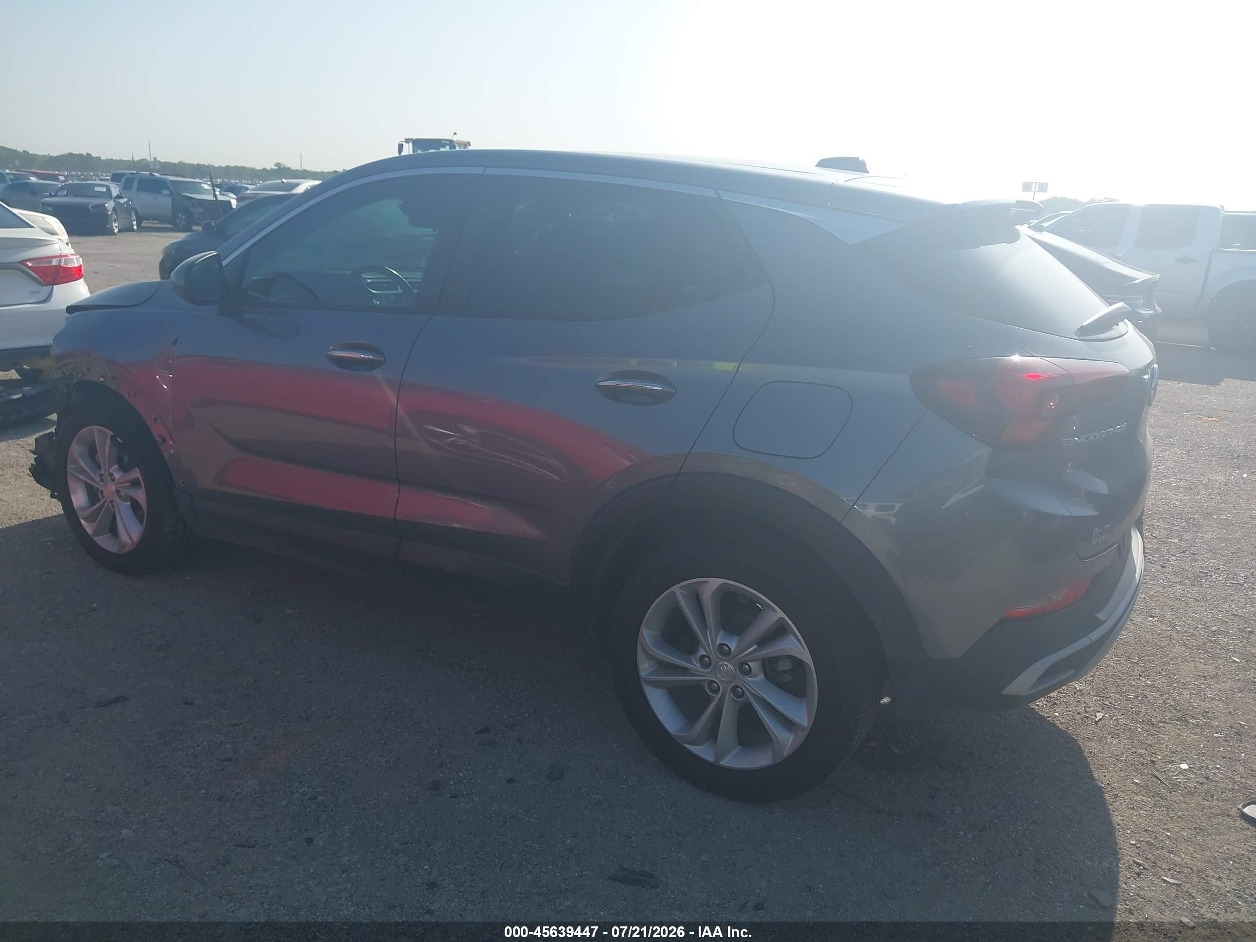 2020 Buick Encore Gx Fwd Preferred Серый vin: KL4MMBS21LB095025