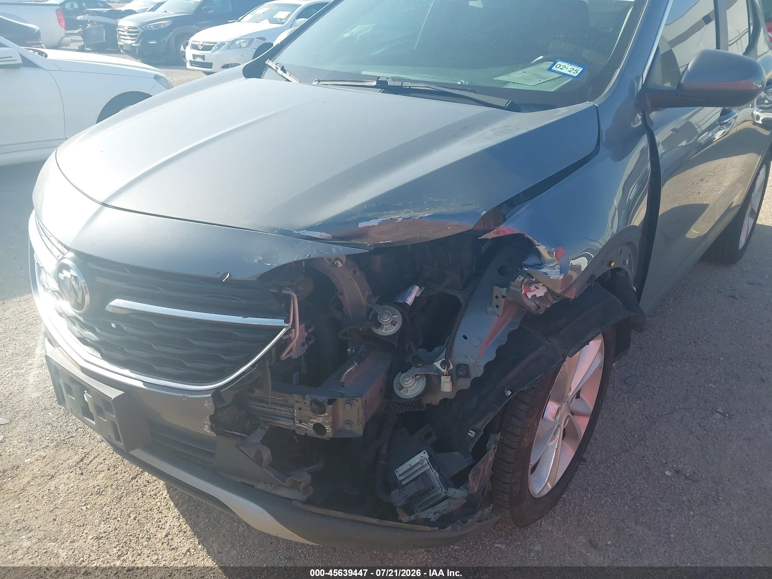 2020 Buick Encore Gx Fwd Preferred Серый vin: KL4MMBS21LB095025
