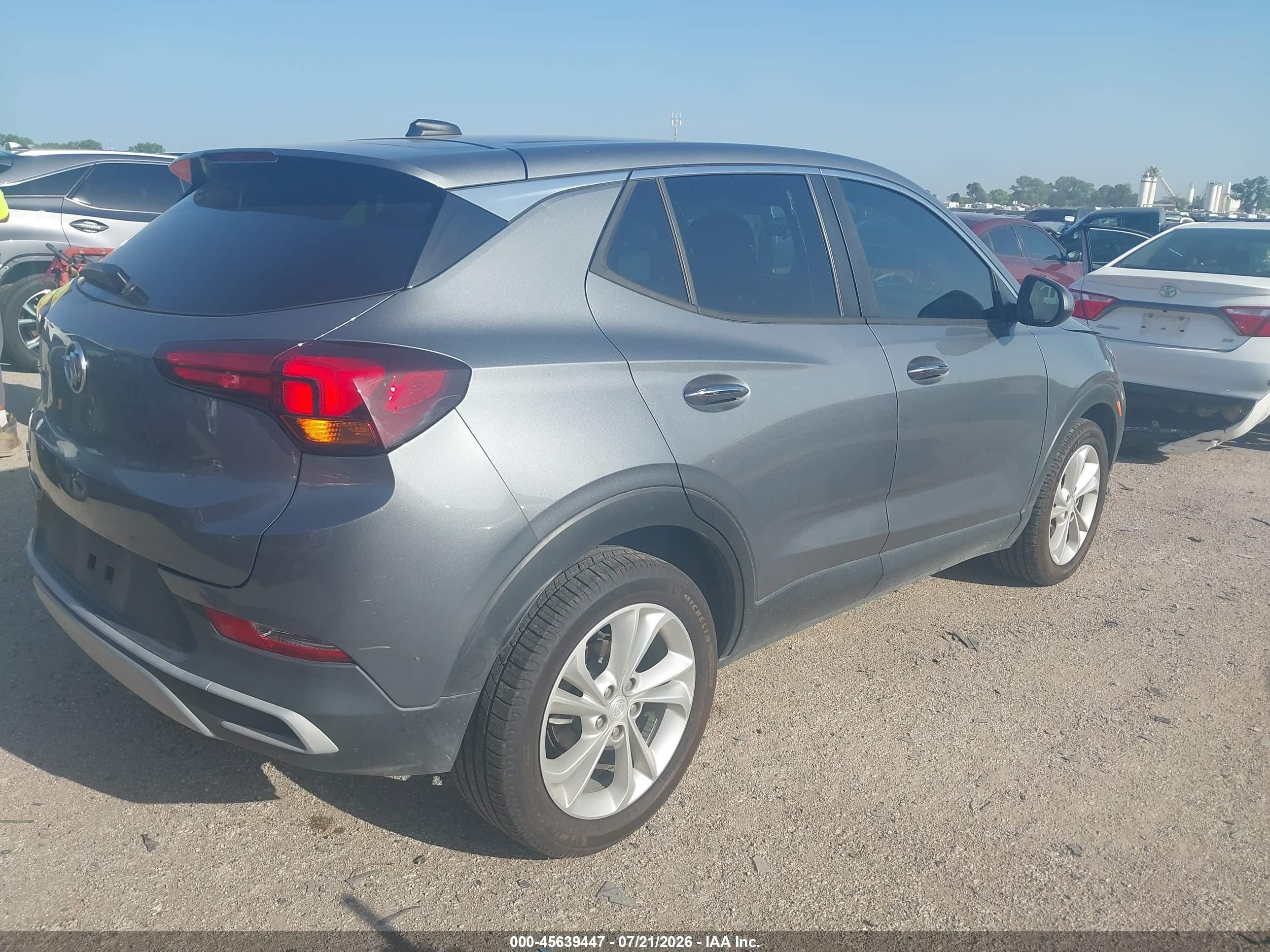 2020 Buick Encore Gx Fwd Preferred Серый vin: KL4MMBS21LB095025