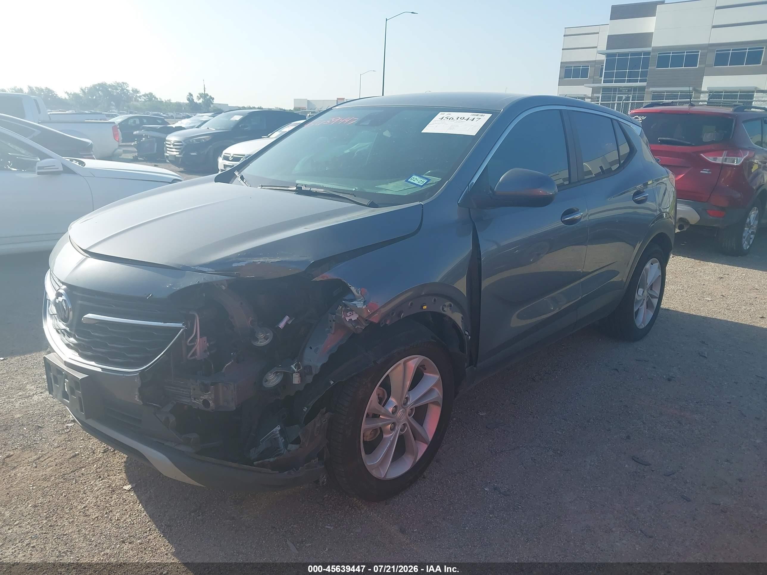 2020 Buick Encore Gx Fwd Preferred Серый vin: KL4MMBS21LB095025