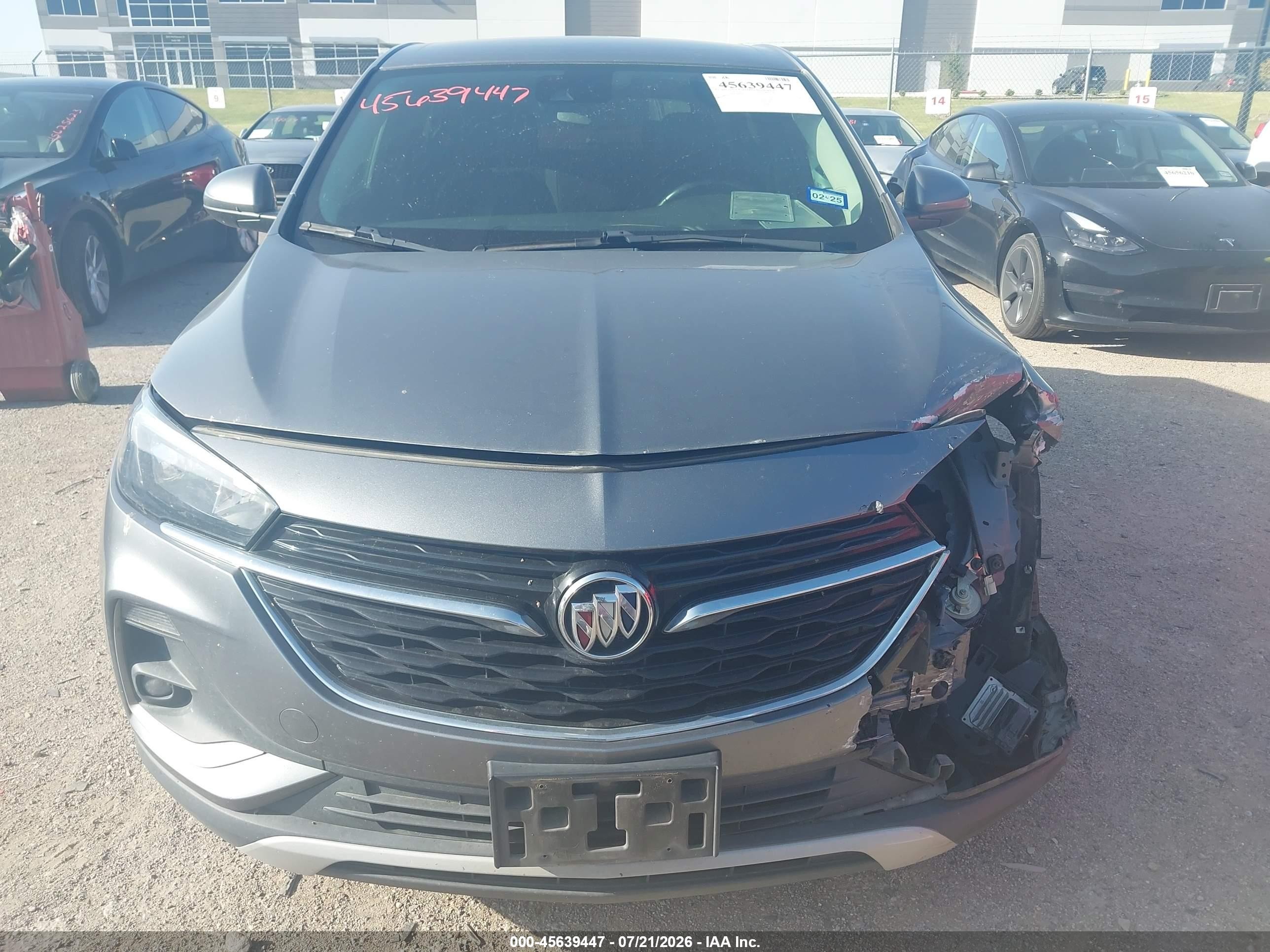 2020 Buick Encore Gx Fwd Preferred Серый vin: KL4MMBS21LB095025