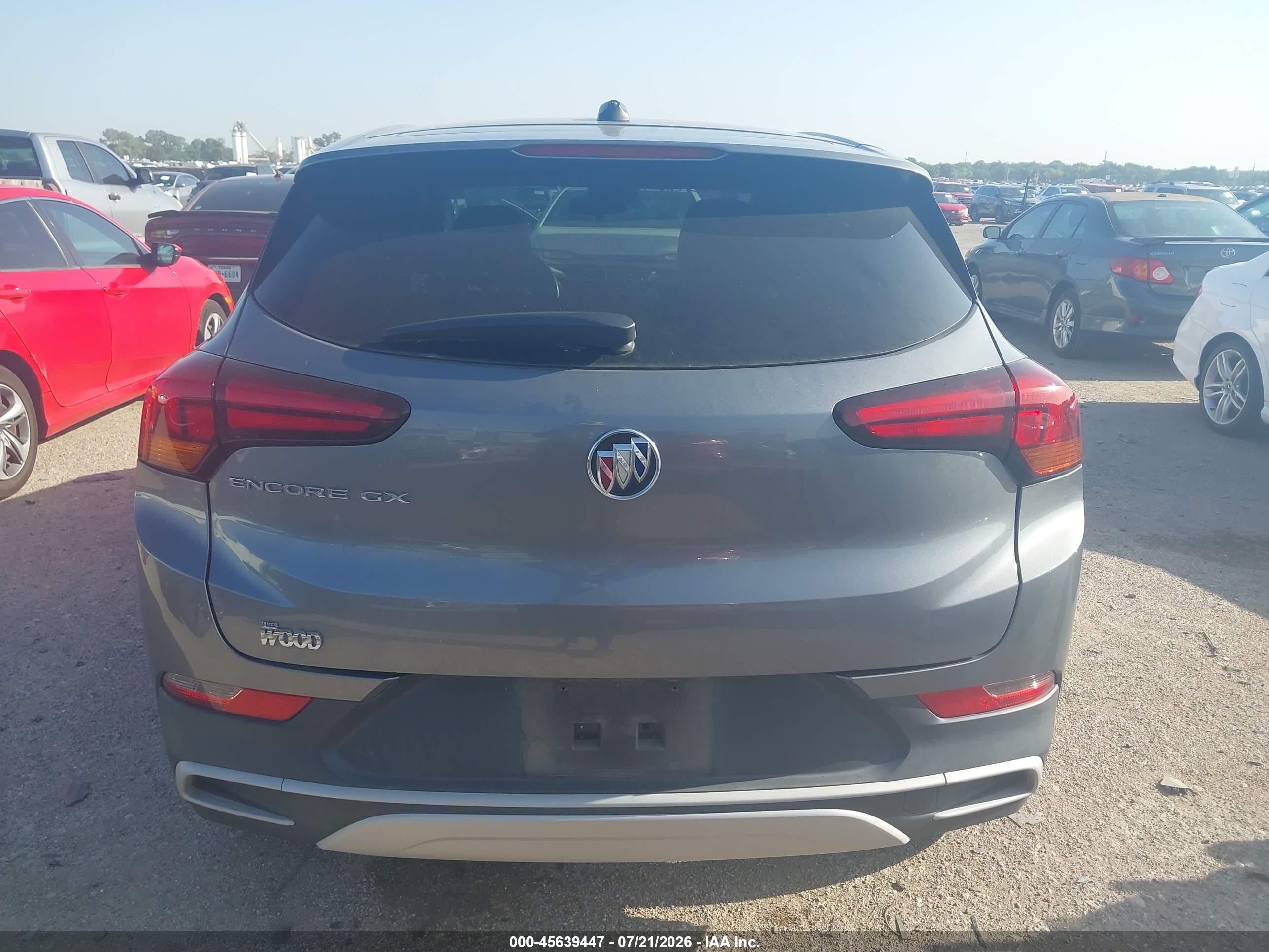 2020 Buick Encore Gx Fwd Preferred Серый vin: KL4MMBS21LB095025