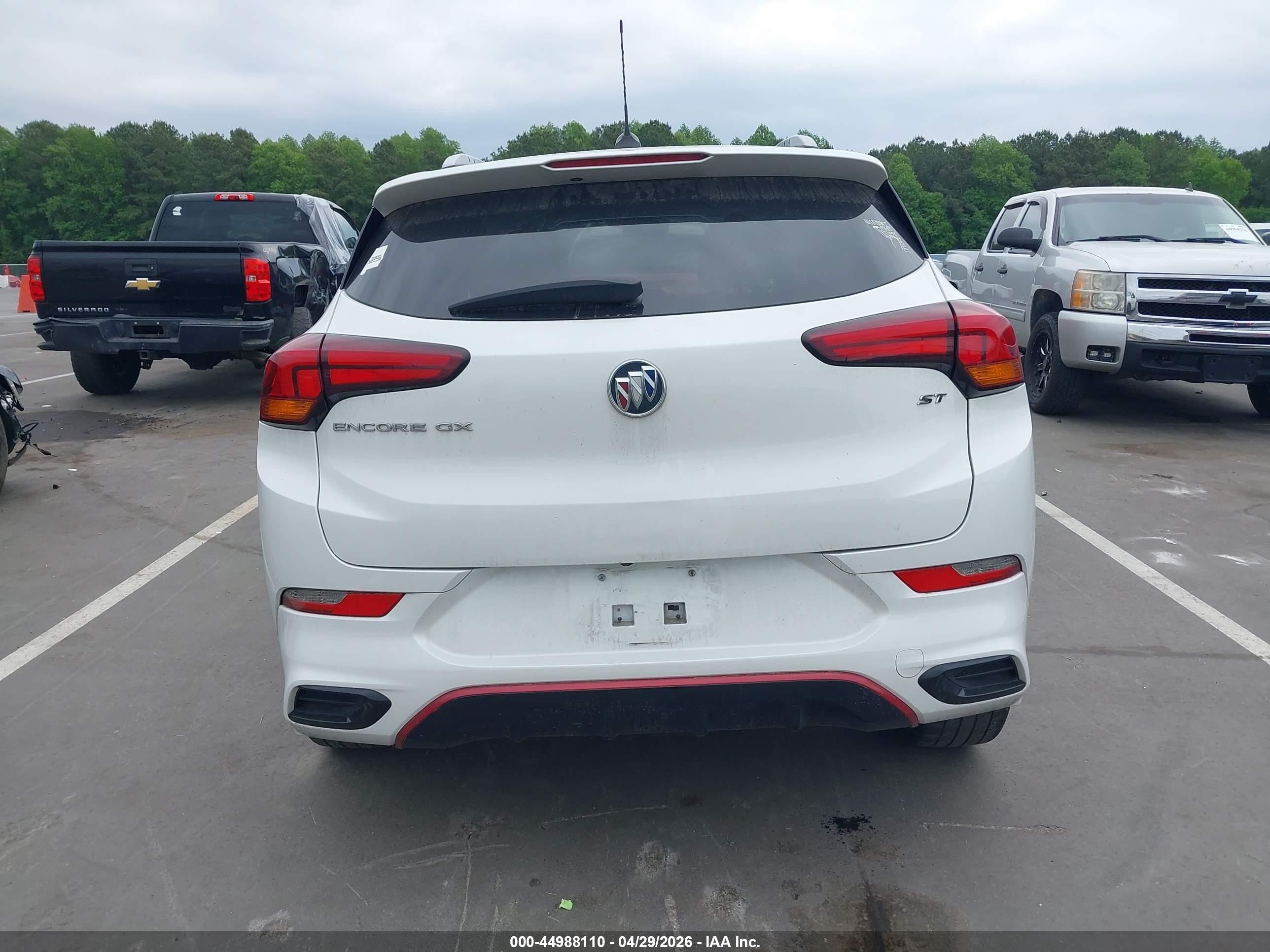 2020 Buick Encore Gx Fwd Preferred White vin: KL4MMBS22LB129232