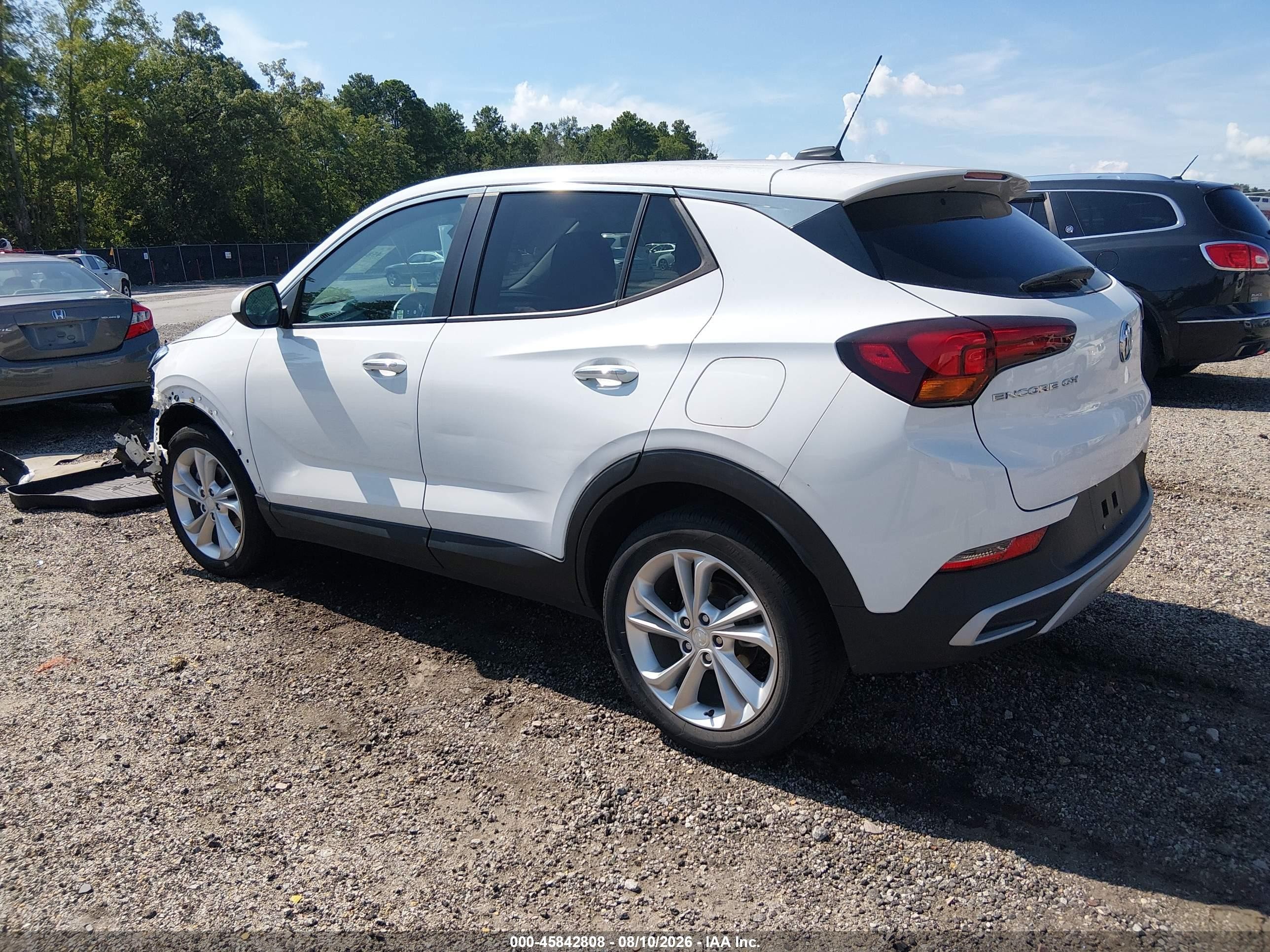 2022 Buick Encore Gx Fwd Preferred White vin: KL4MMBS22NB020062