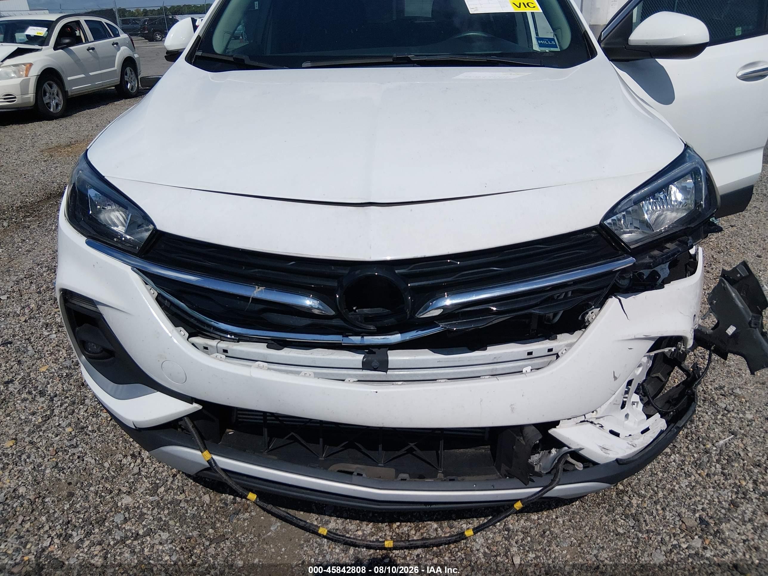 2022 Buick Encore Gx Fwd Preferred White vin: KL4MMBS22NB020062