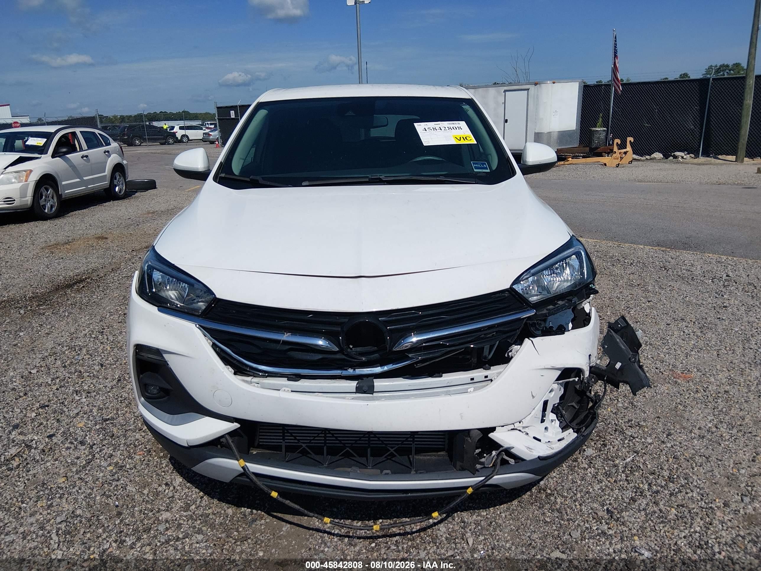 2022 Buick Encore Gx Fwd Preferred White vin: KL4MMBS22NB020062